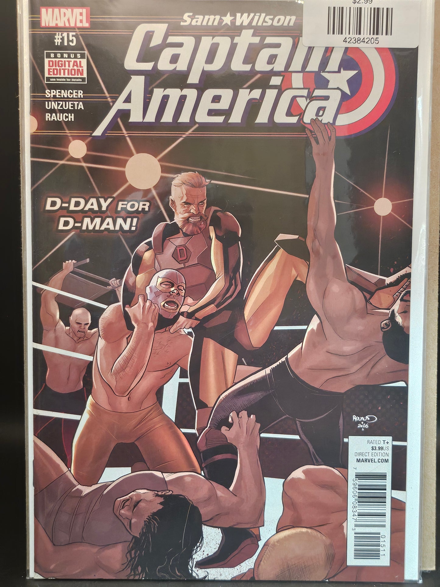 #15 Captain America Sam Wilson (2015)