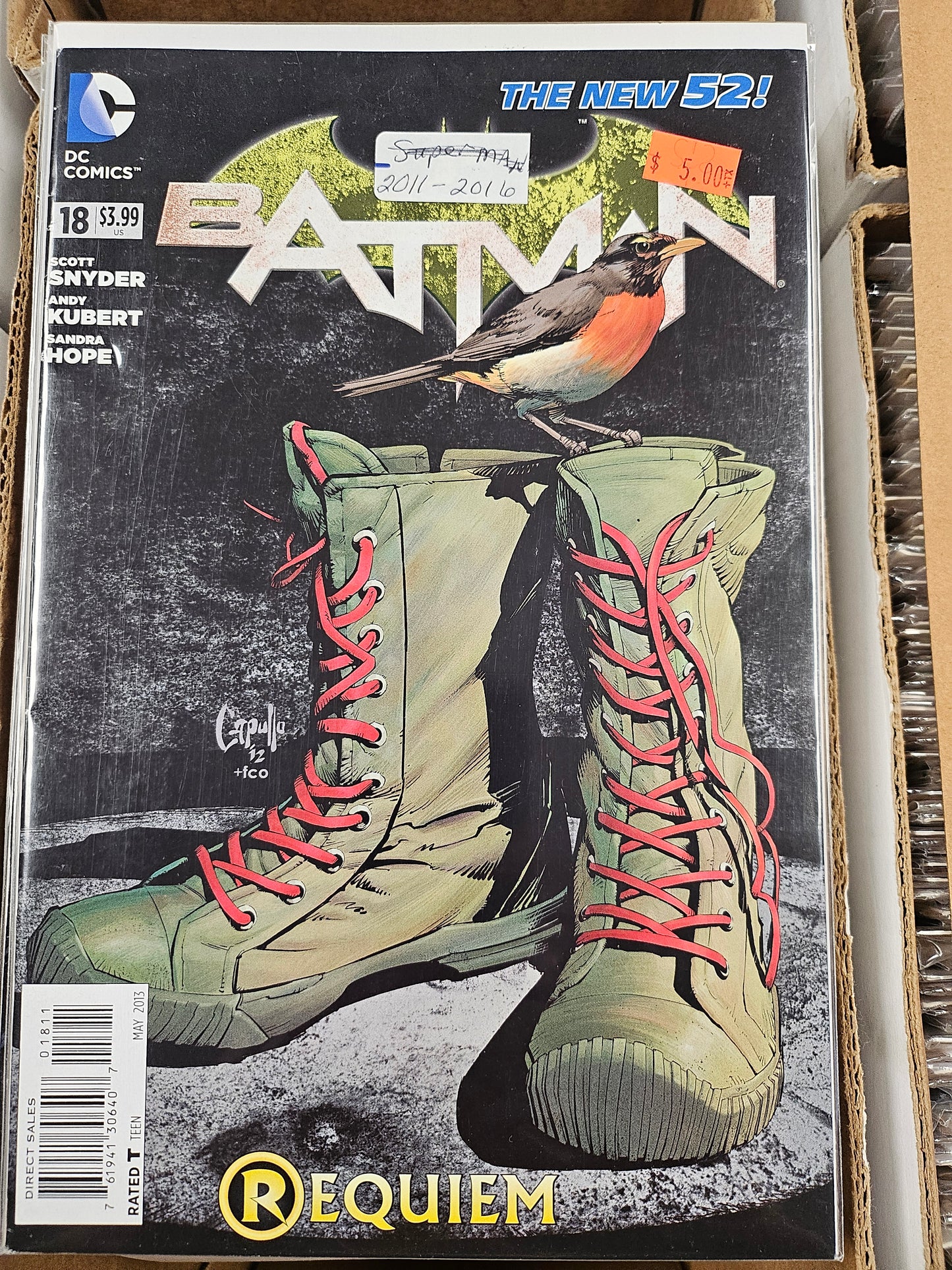 Batman – DC Comics – (2011–2016) – Volume 2 – #18 - Cover A - First Printing