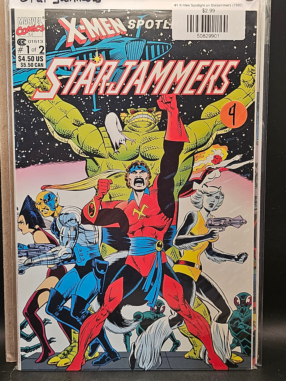 #1 X-Men Spotlight on Starjammers (1990)
