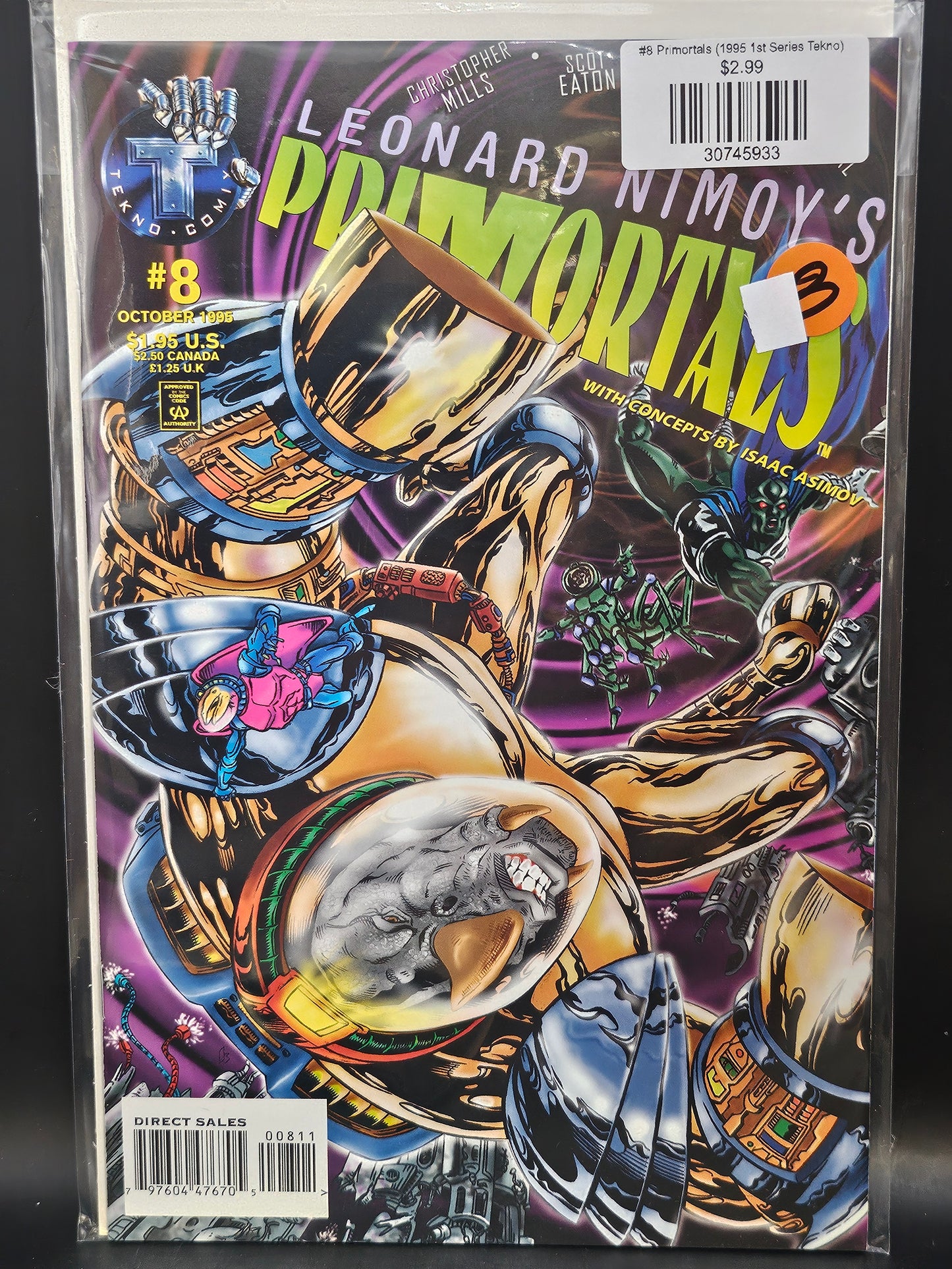 #8 Primortals (1995 1st Series Tekno)