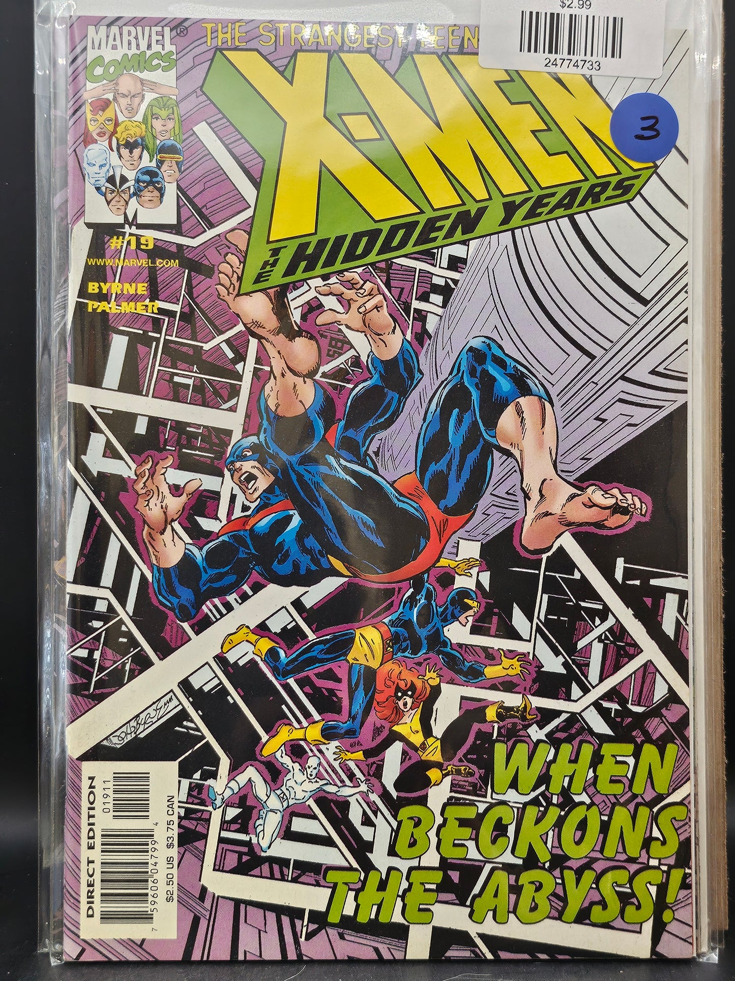 #19 X-Men The Hidden Years (1999)