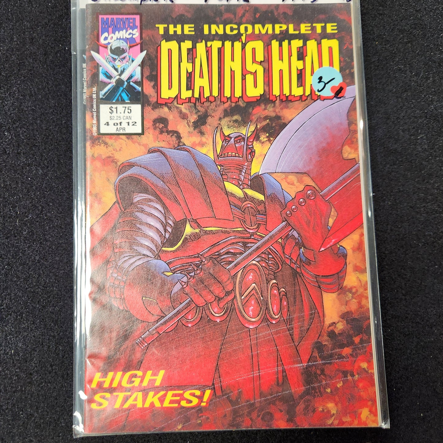 105.100 – Deaths Head Incomplete Limited series - #4 of 12