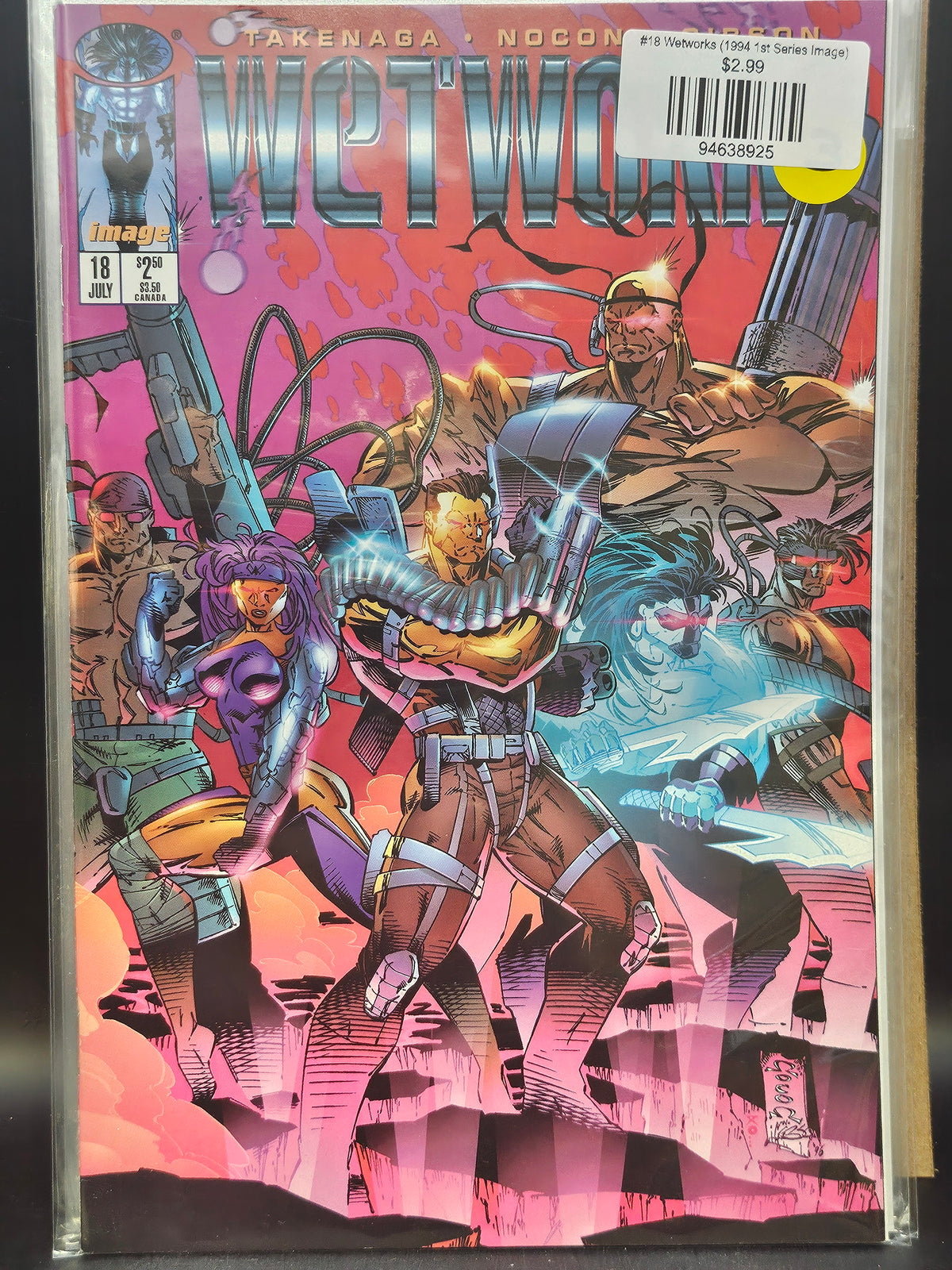 #18 Wetworks (1994 1st Series Image)