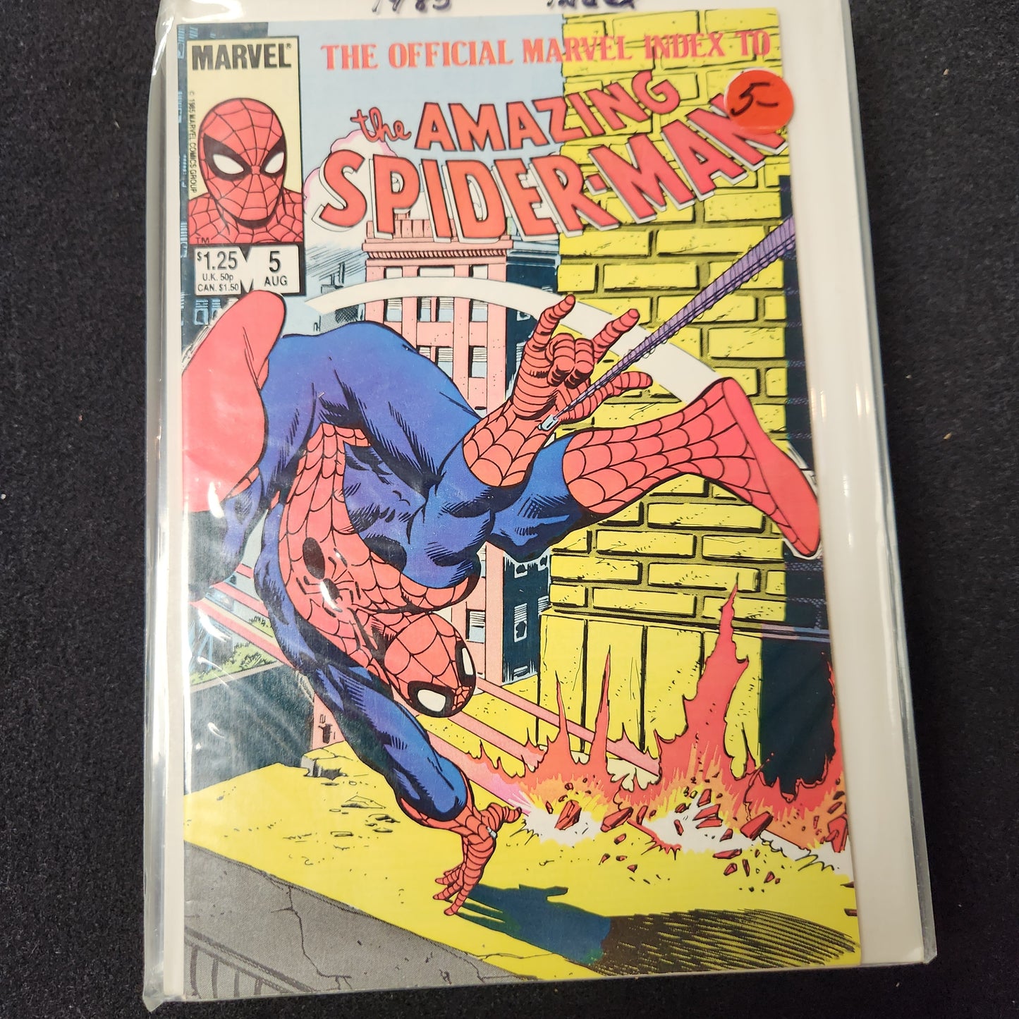 Official Marvel Index to Amazing Spider-Man – Marvel Comics – (1985–1985) – Volume 1 – #5