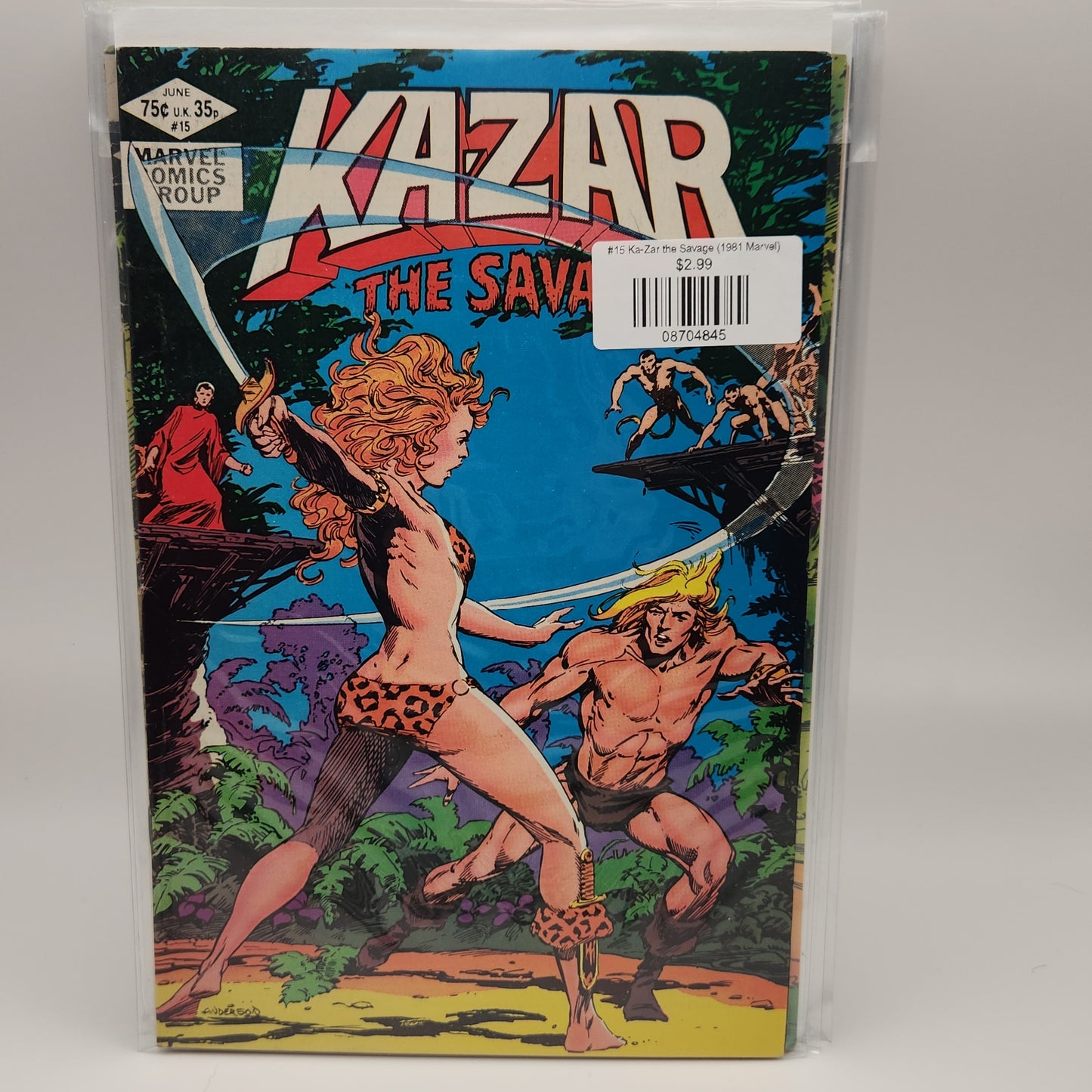 #15 Ka-Zar the Savage (1981 Marvel)