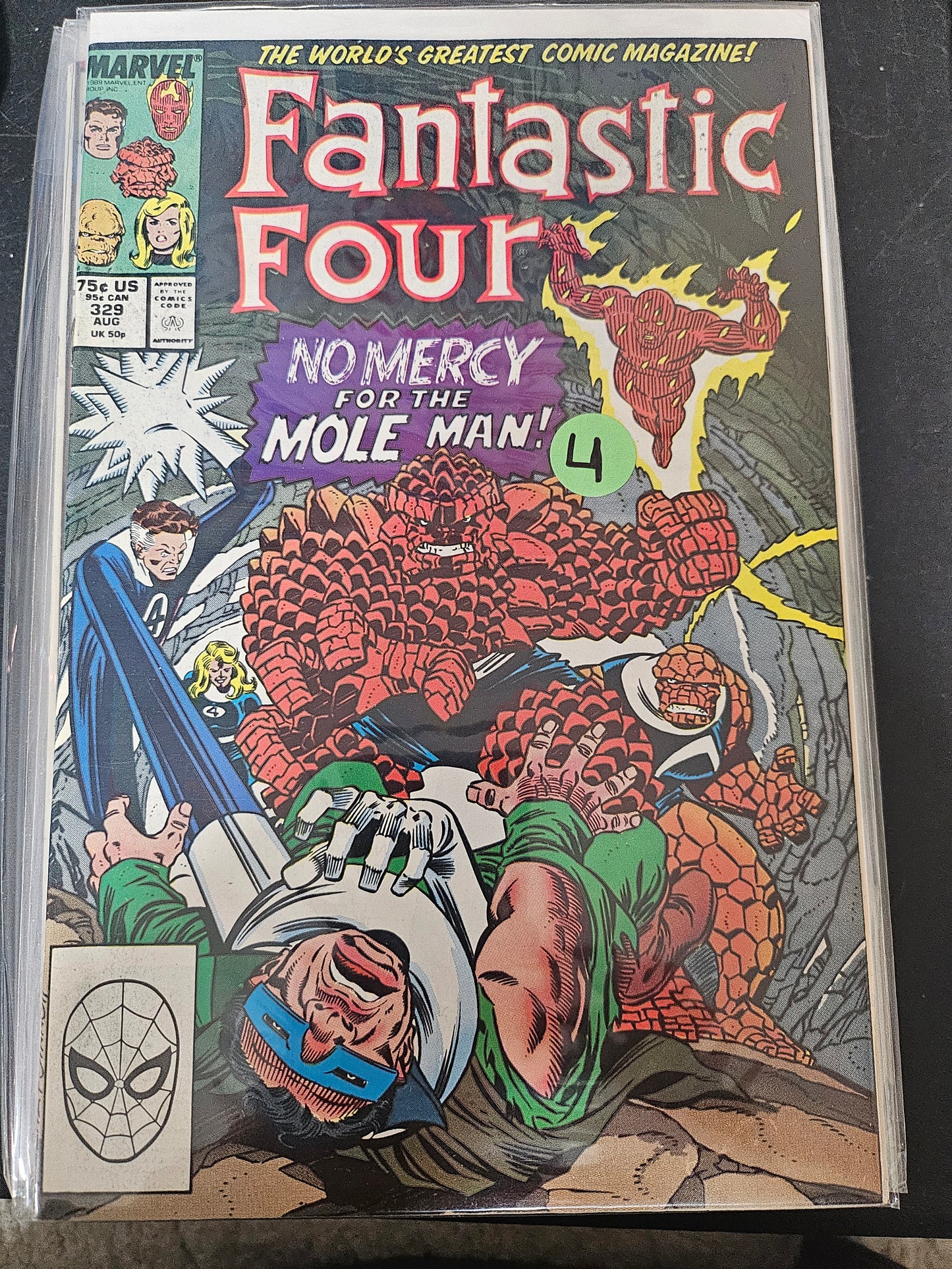 101.139 Fantastic Four – #329 – v1 (1961–1995)