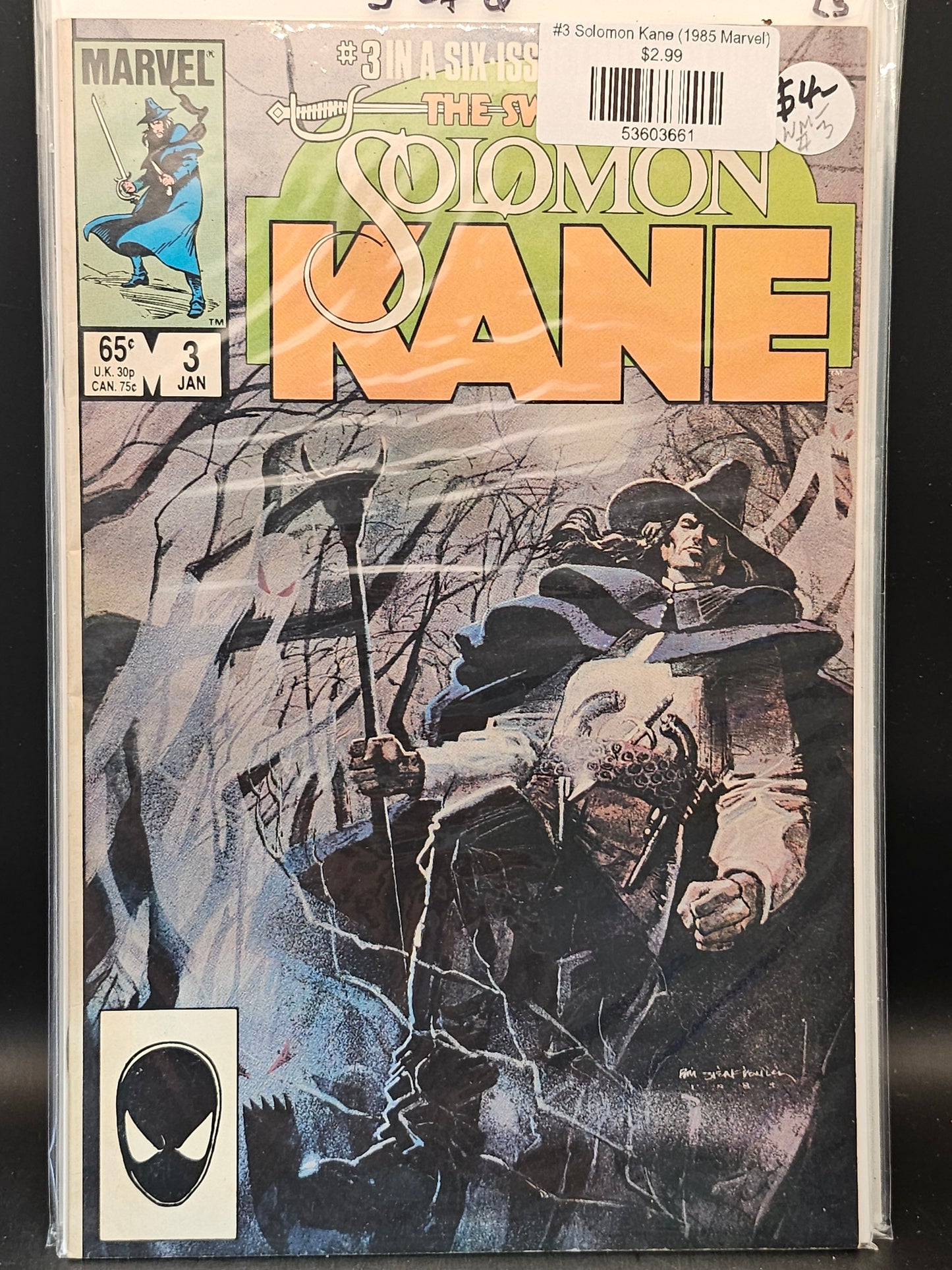 #3 Solomon Kane (1985 Marvel)