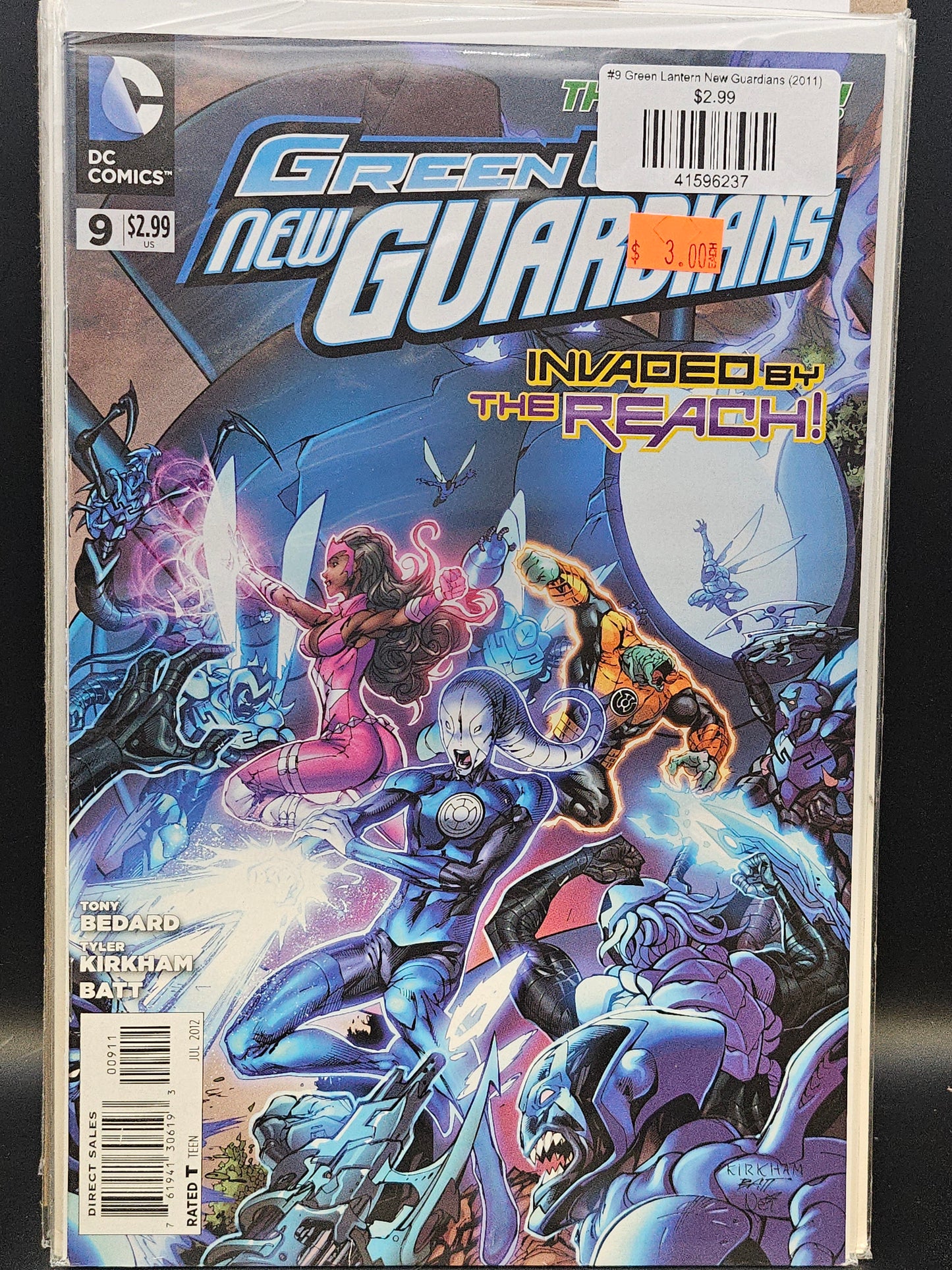 #9 Green Lantern New Guardians (2011)