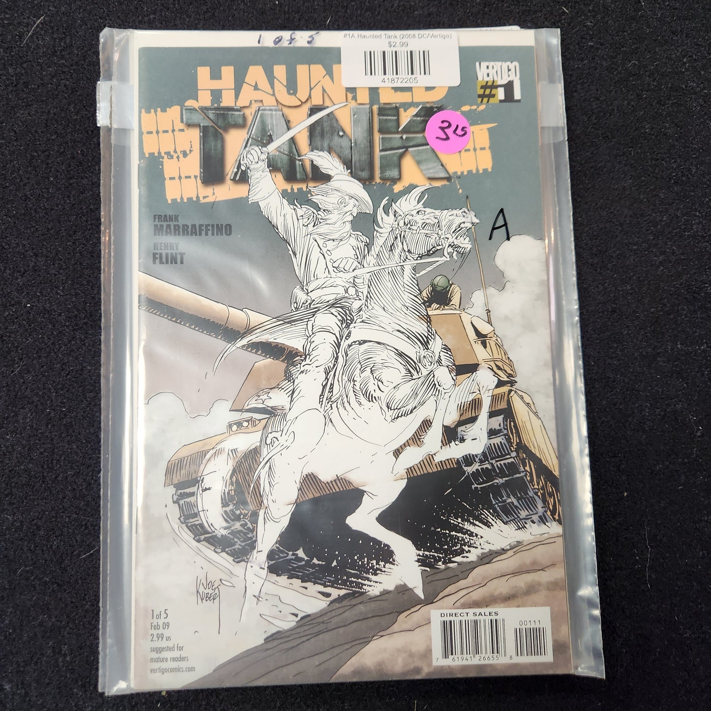 #1A Haunted Tank (2008 DC/Vertigo)