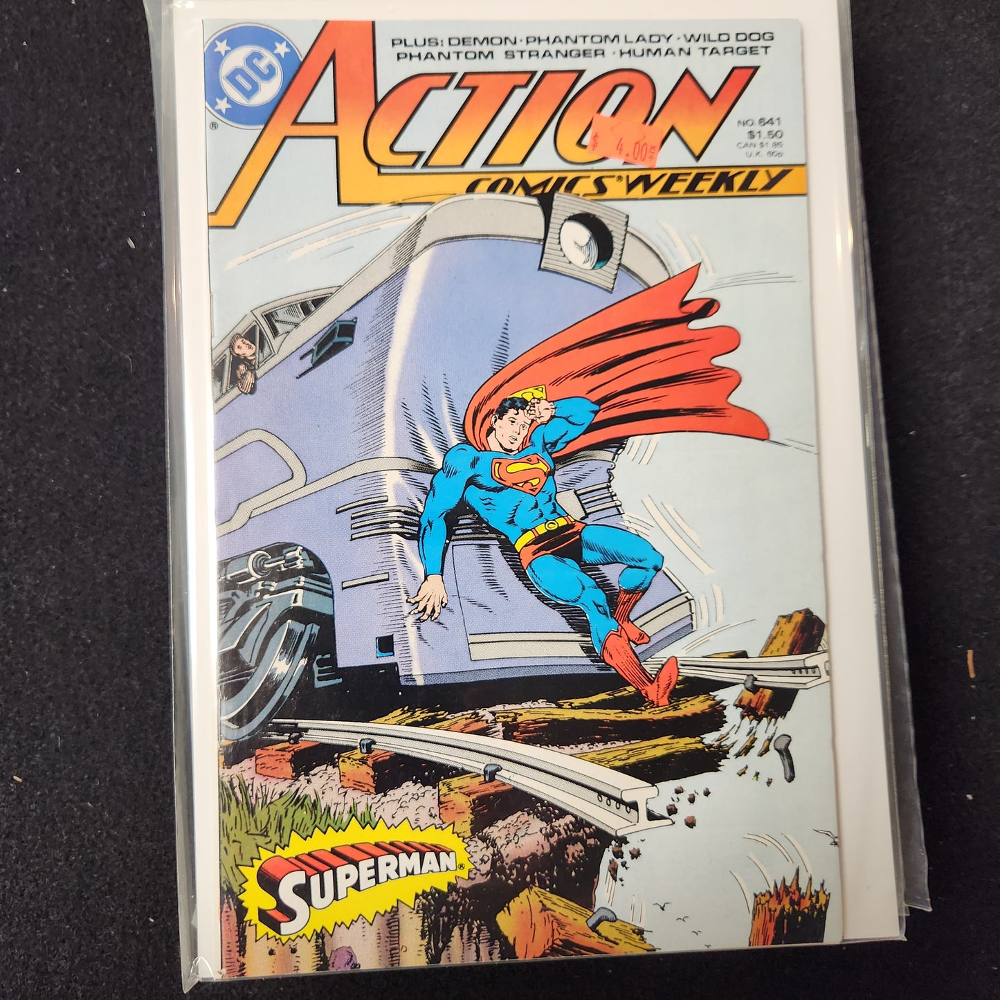 Action Comics #641 - Featuring The Demon and Phantom Lady (DC 1989)
