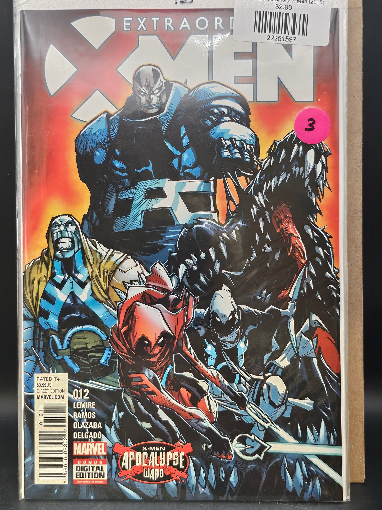 #12A Extraordinary X-Men (2015)