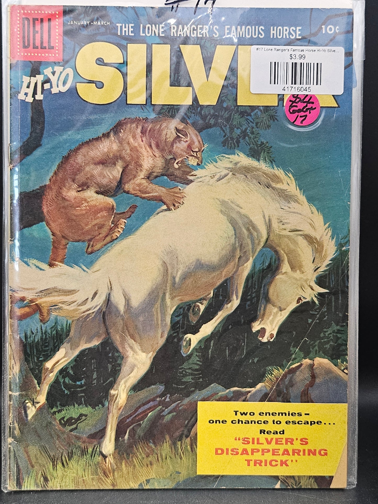 #17 Lone Ranger's Famous Horse Hi-Yo Silver (1952-1960 Dell)