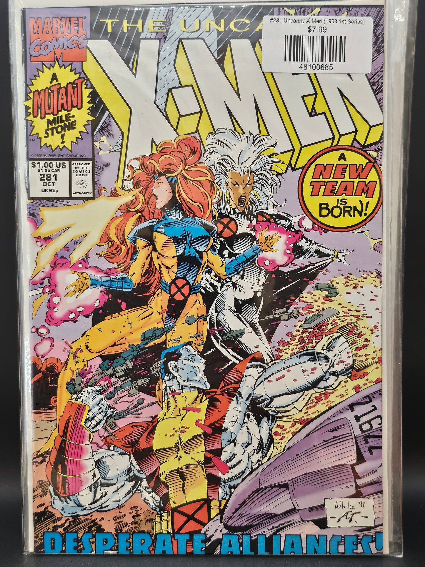 #281 Uncanny X-Men (1963 1st Series)