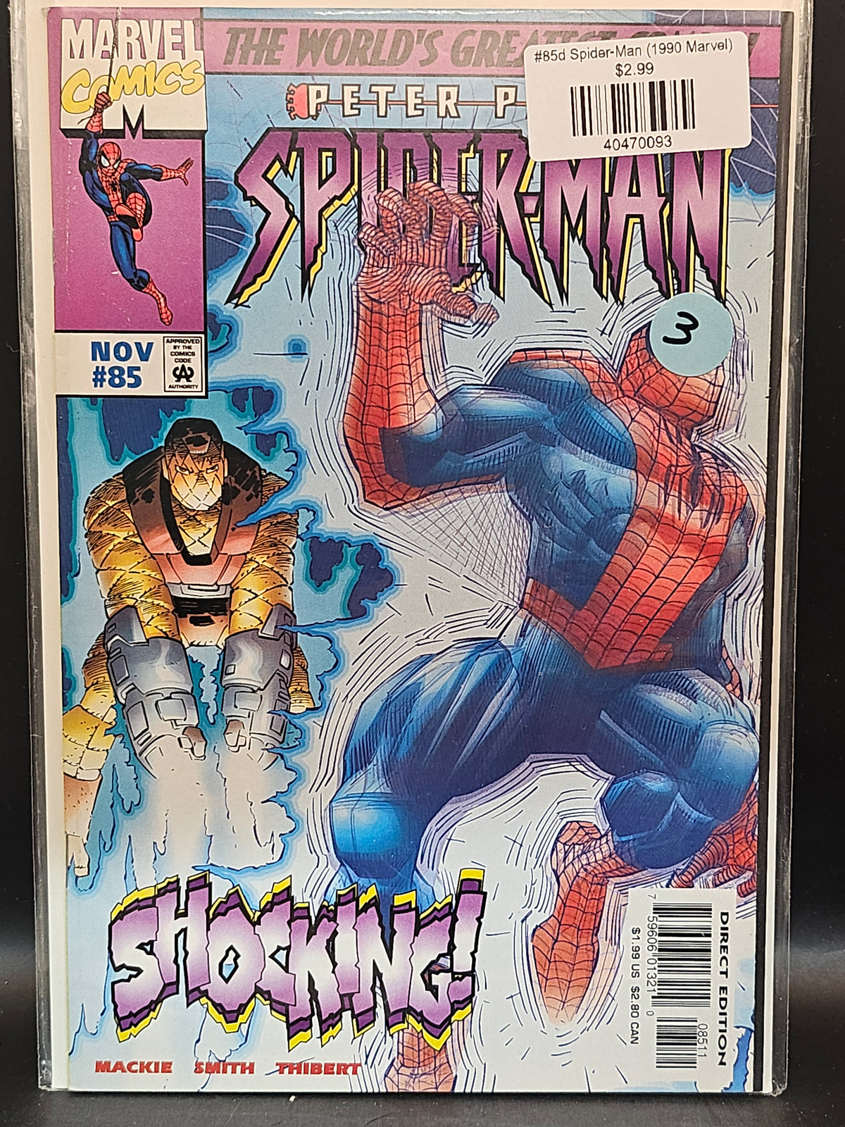 #85d Spider-Man (1990 Marvel)