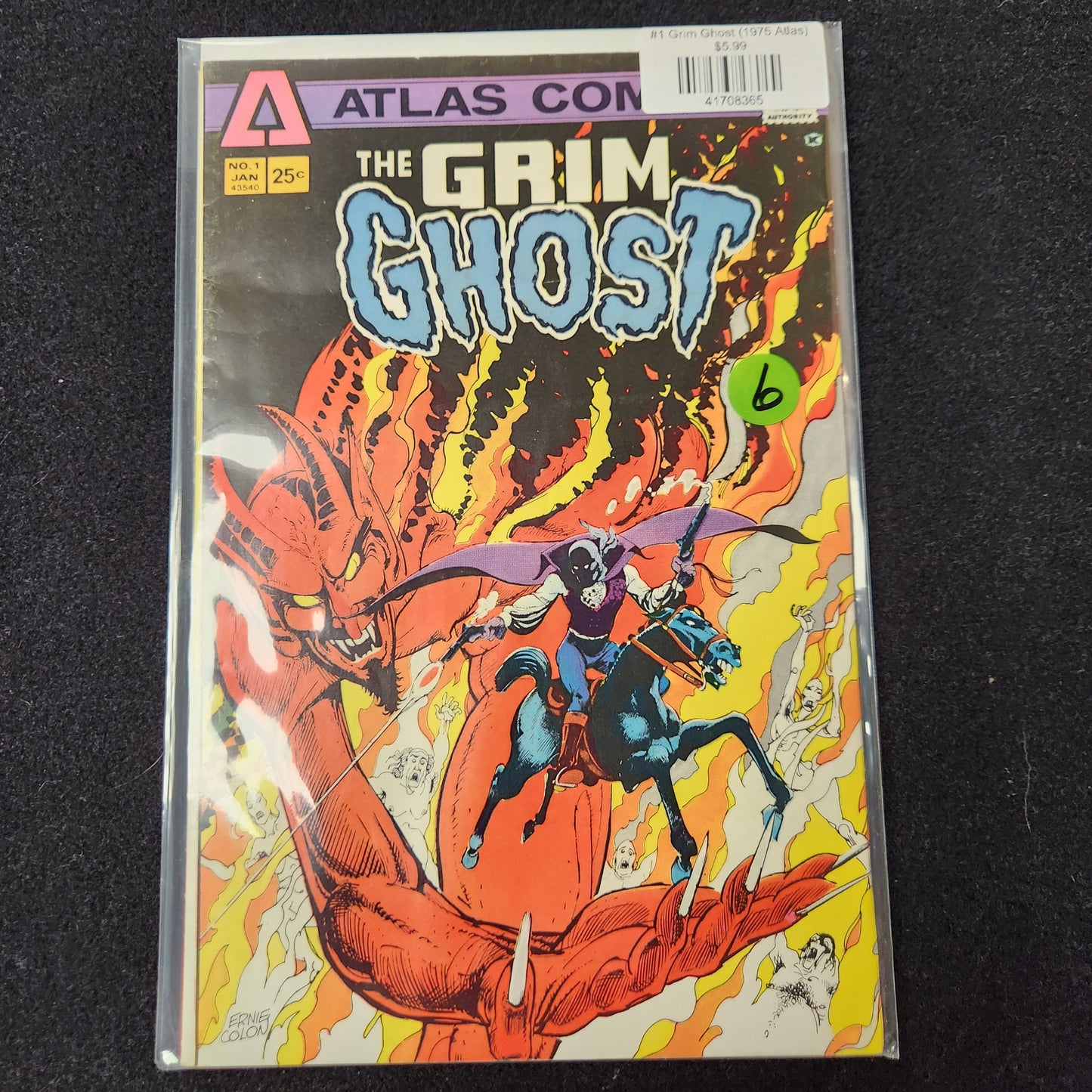 #1 Grim Ghost (1975 Atlas)