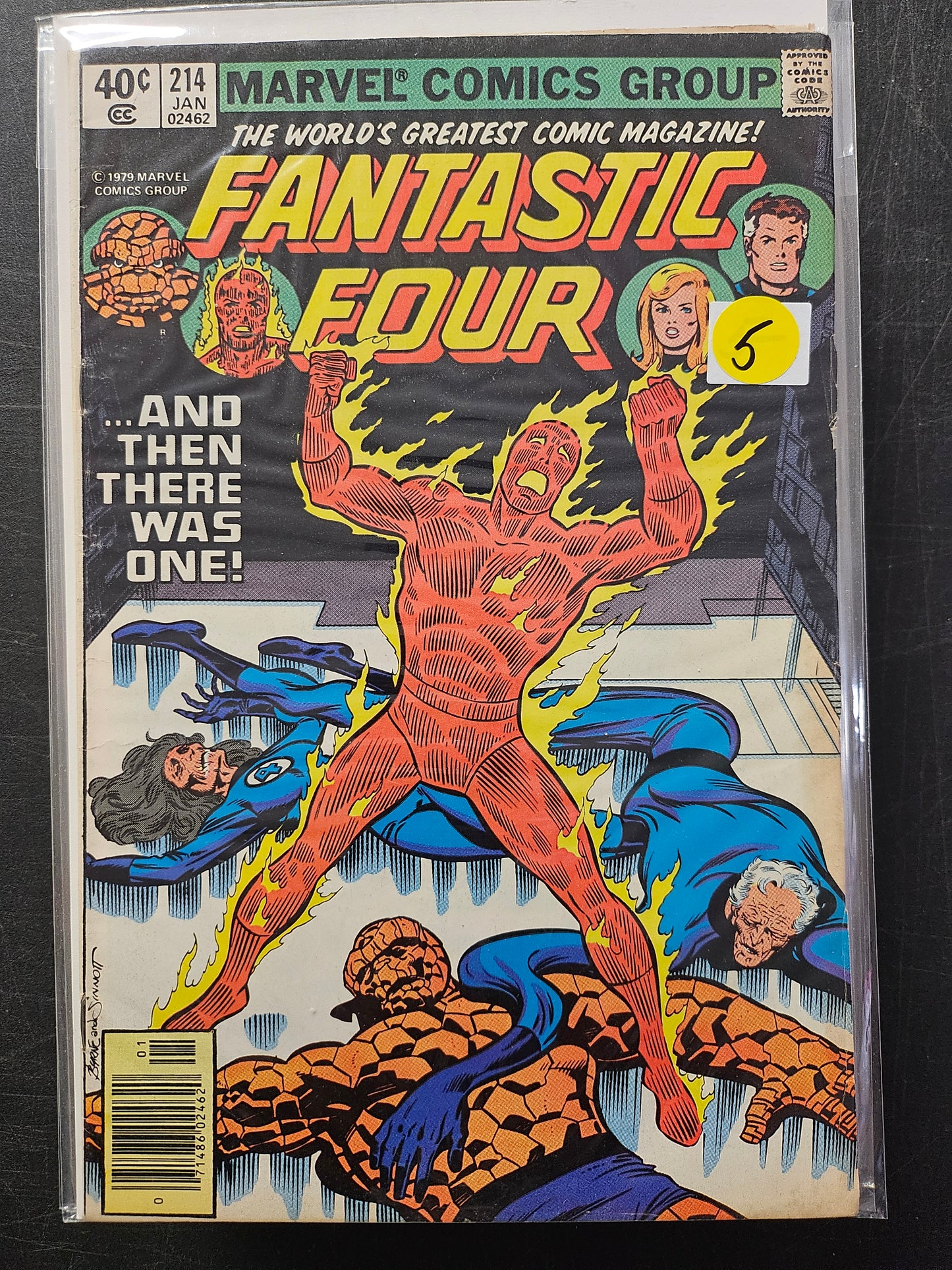 100.122 Fantastic Four – #214 – v1 (1961–1995)