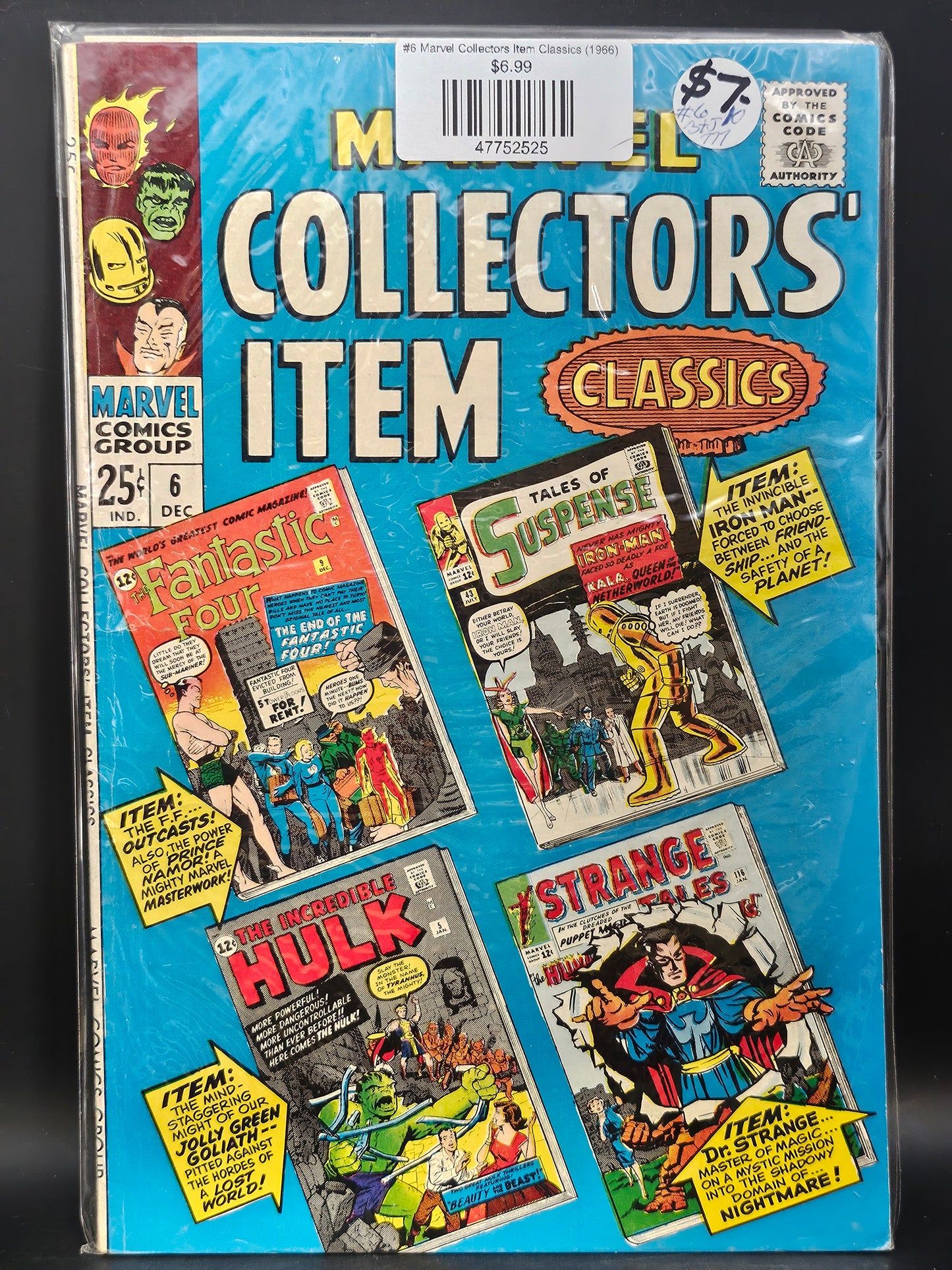 #6 Marvel Collectors Item Classics (1966)