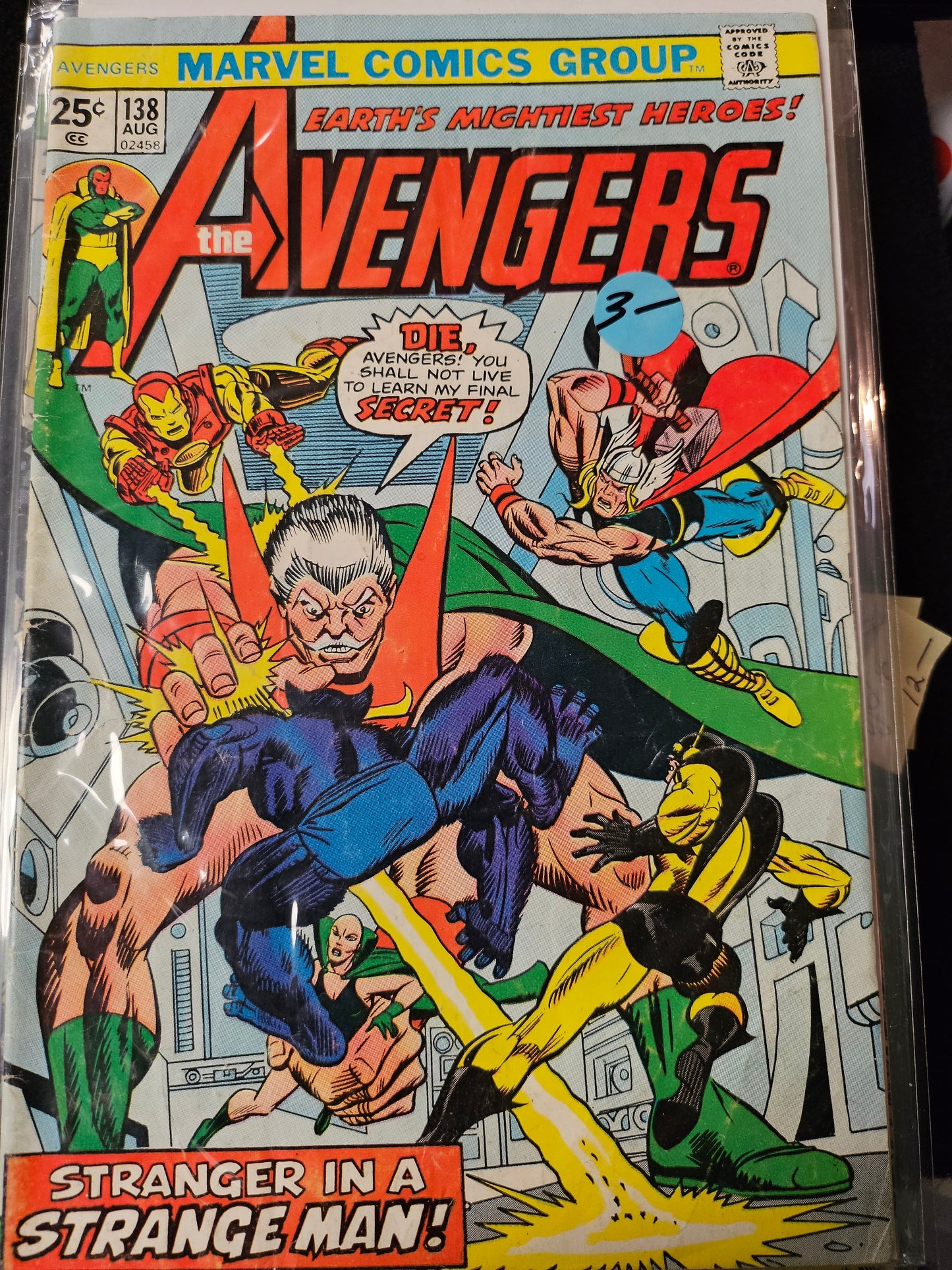 Avengers – Marvel Comics – (1963–1999) – Volume 1 – #138