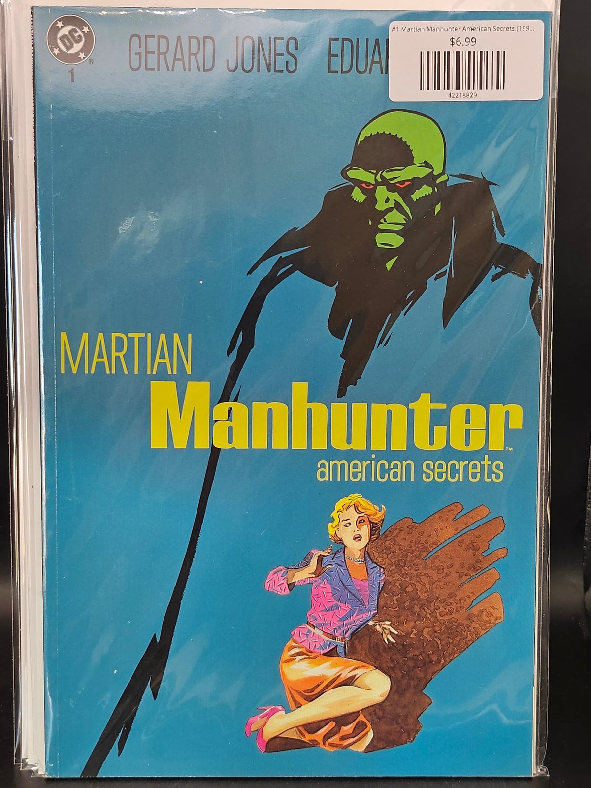 #1 Martian Manhunter American Secrets (1992)