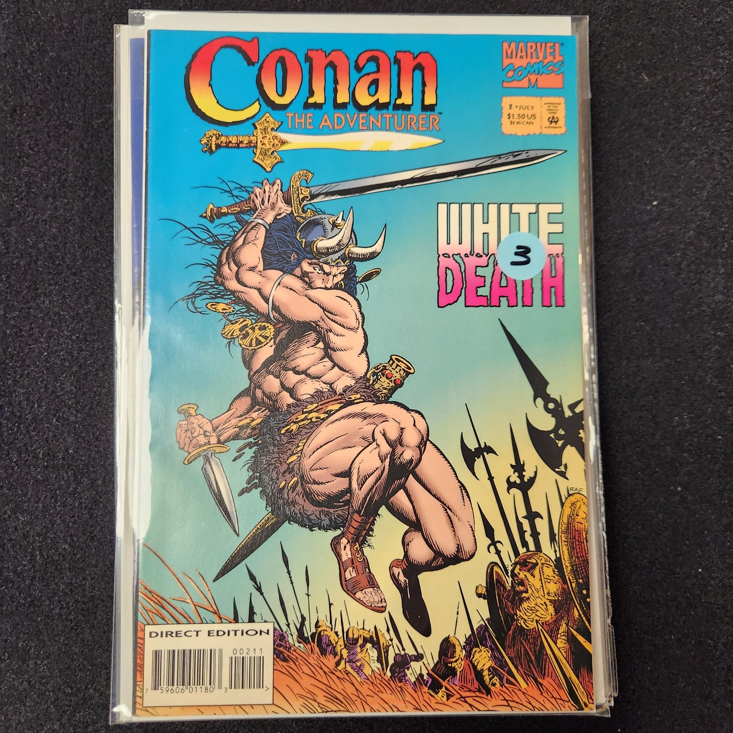 Conan the Adventurer – Marvel Comics – 1994–1995 – Volume 1 – Ongoing Series – #2