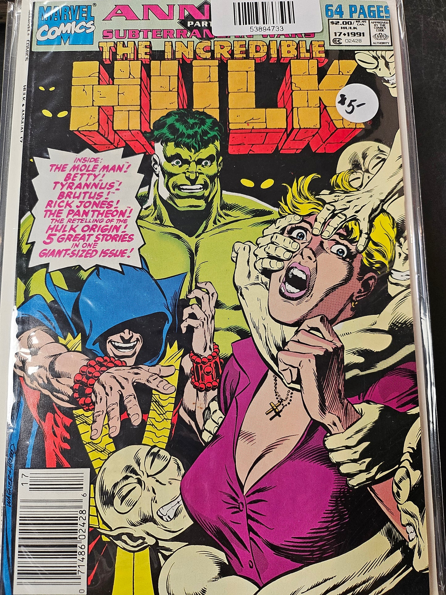 #17nAnnual Incredible Hulk (1962 Marvel 1st Series)