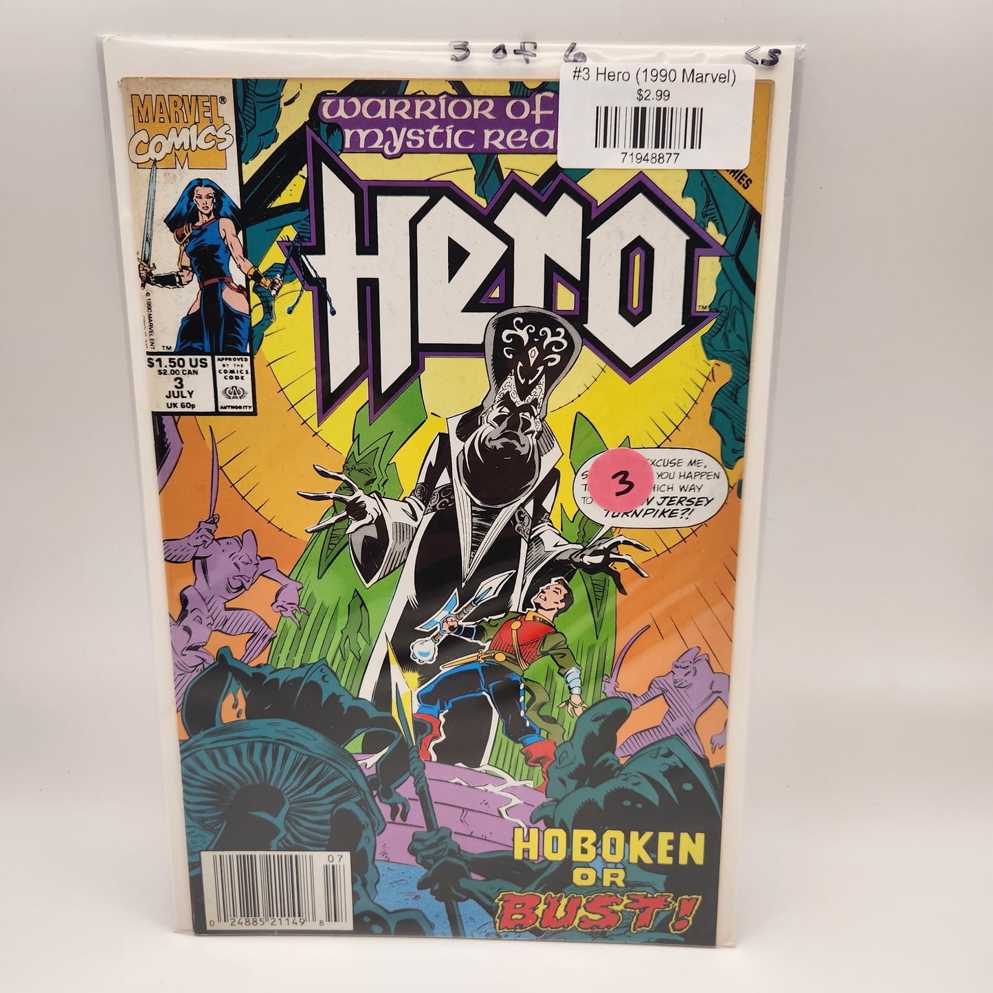 #3 Hero (1990 Marvel)