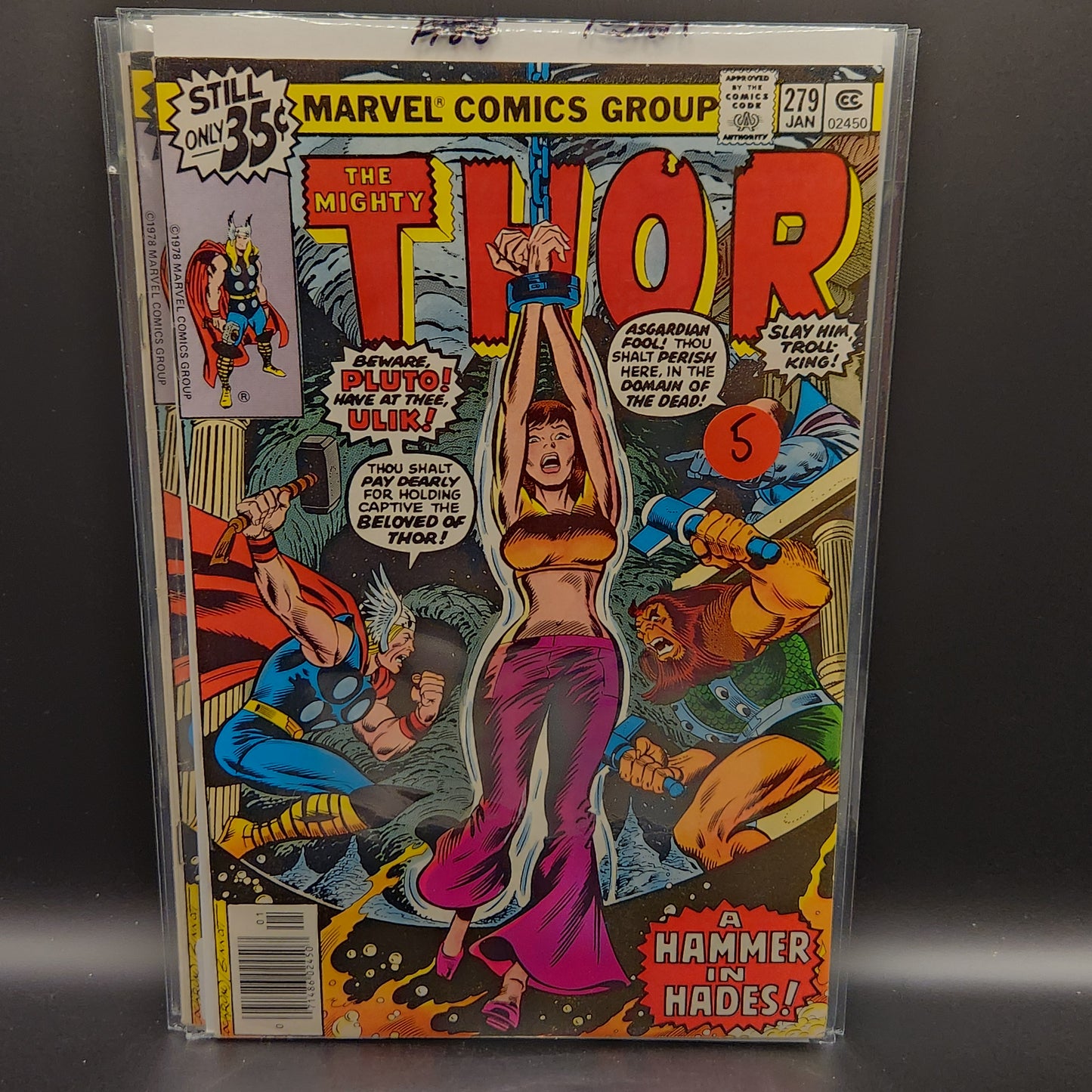 #279N Thor (1962 Marvel 1st Series Journey Into Mystery)