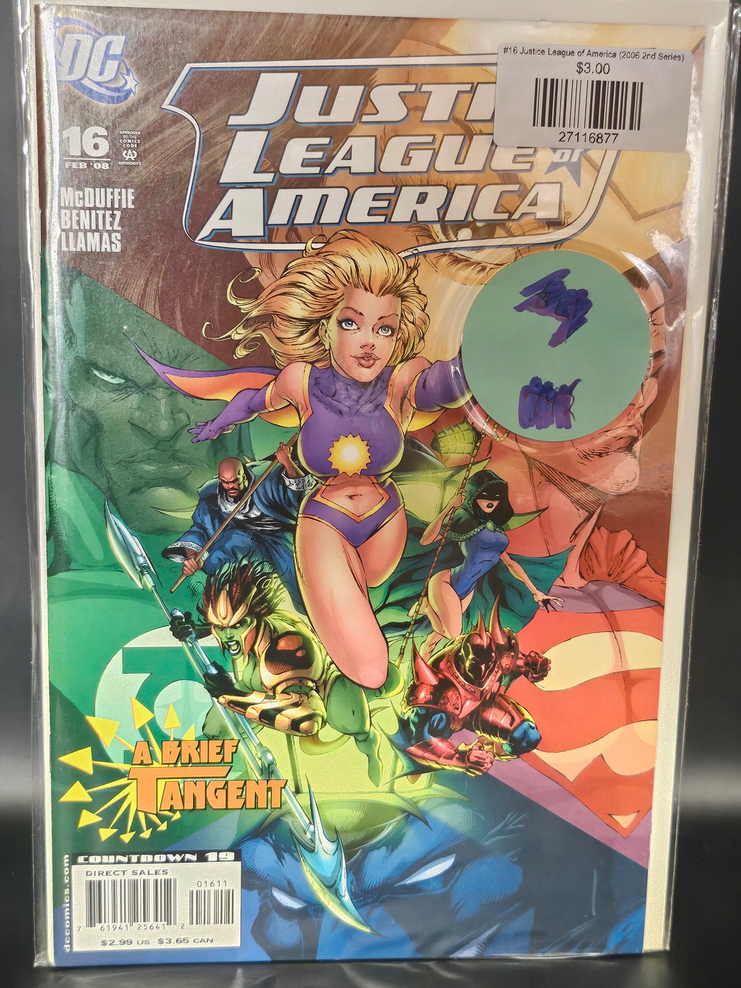 #16 Justice League of America (2006 2nd Series)