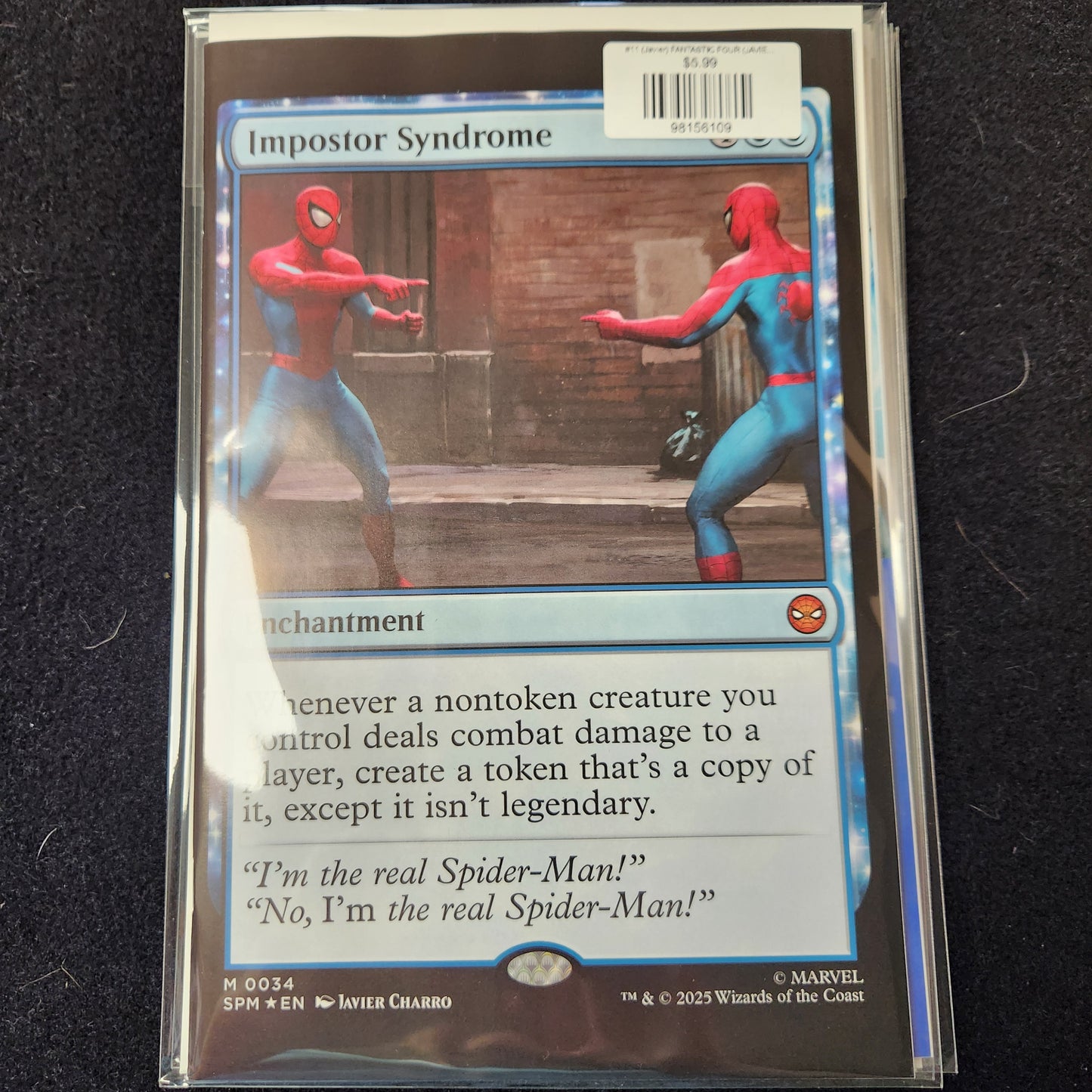 #11 (Javier) FANTASTIC FOUR (JAVIER CHARRO MAGIC: THE GATHERING VARIANT)