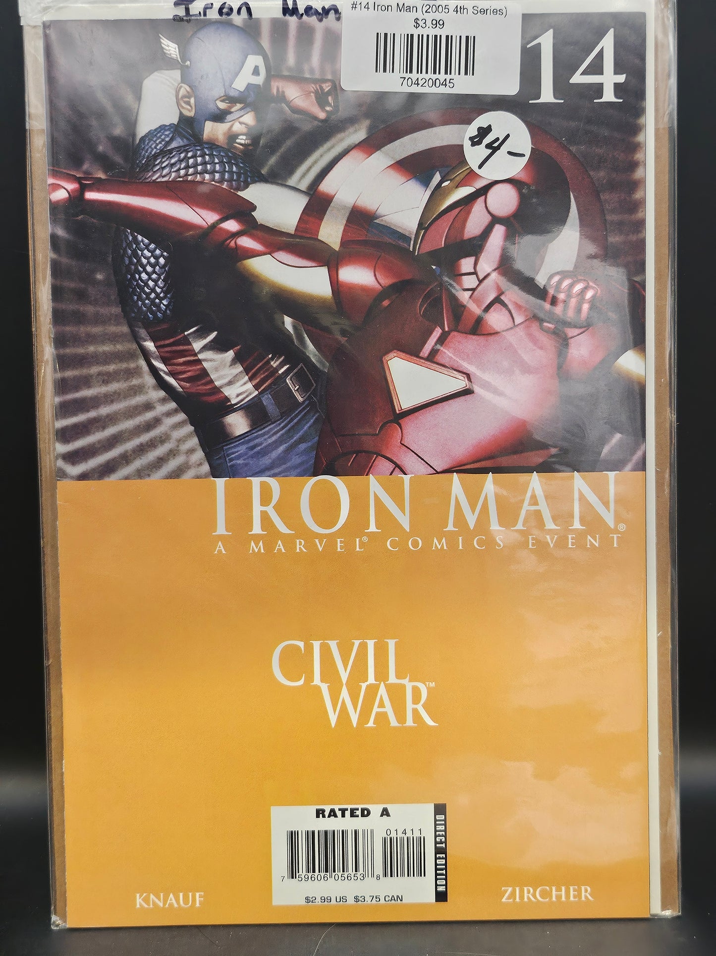 #14 Iron Man (2005 4th Series)
