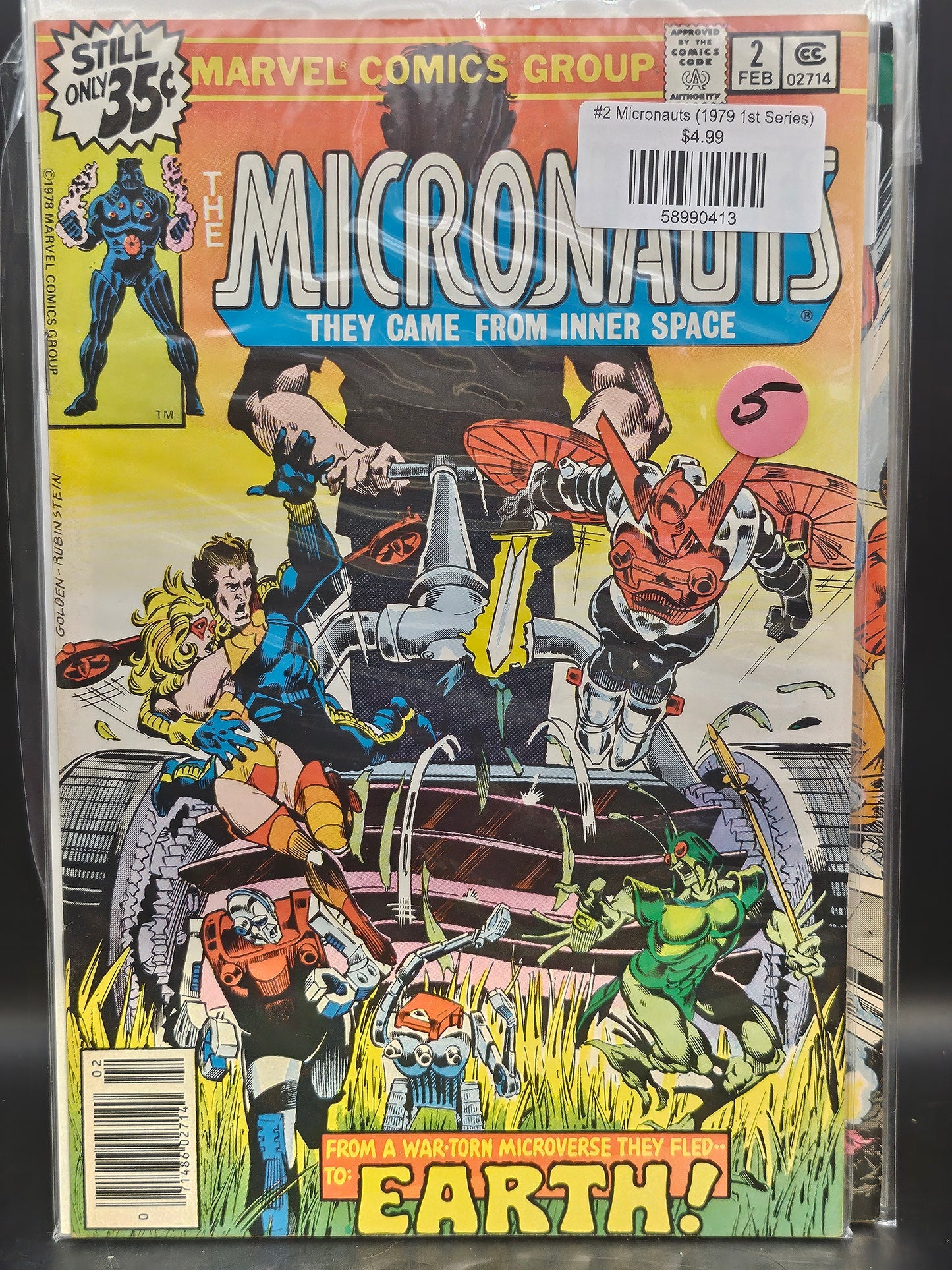 #2 Micronauts (1979 1st Series)