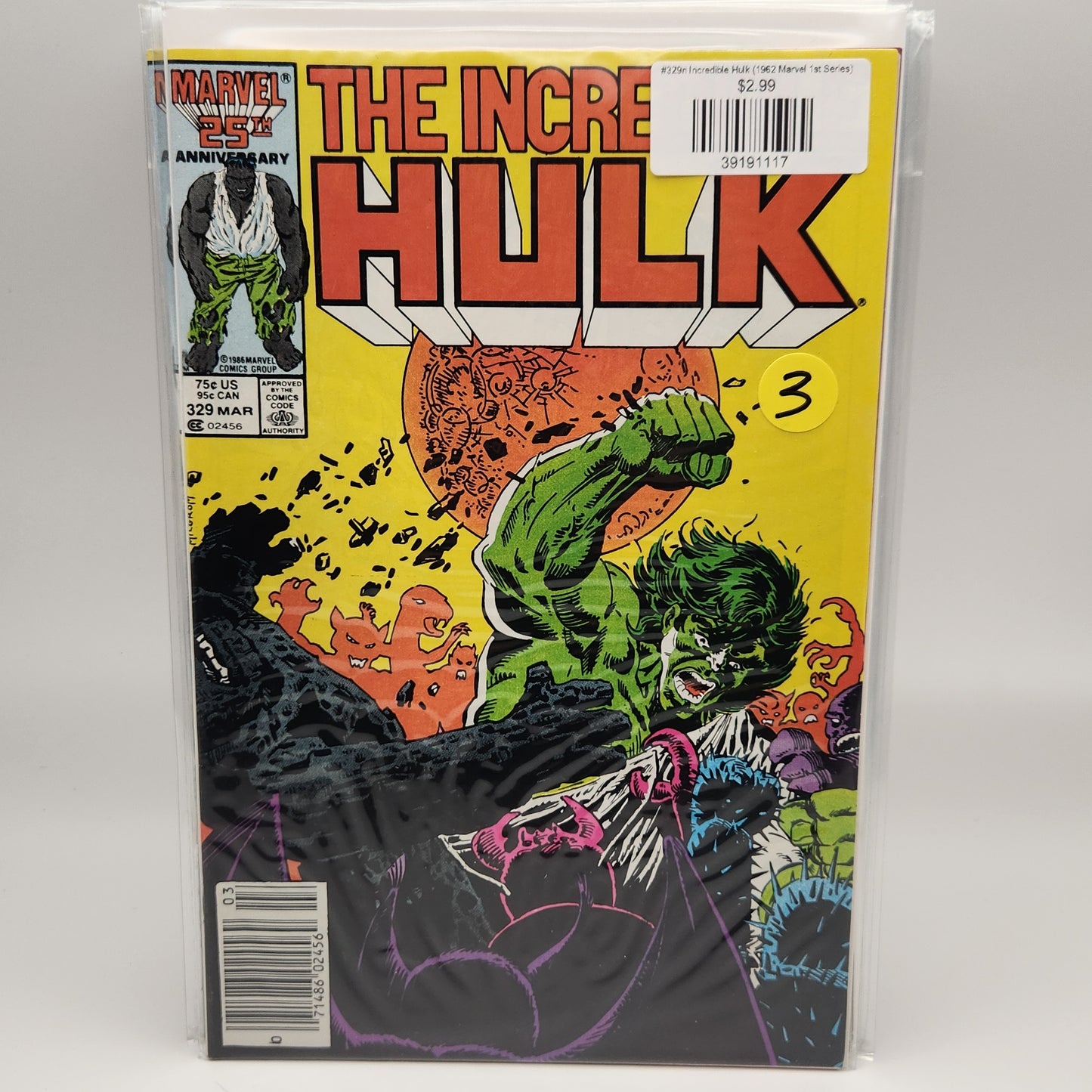 #329n Incredible Hulk (1962 Marvel 1st Series)