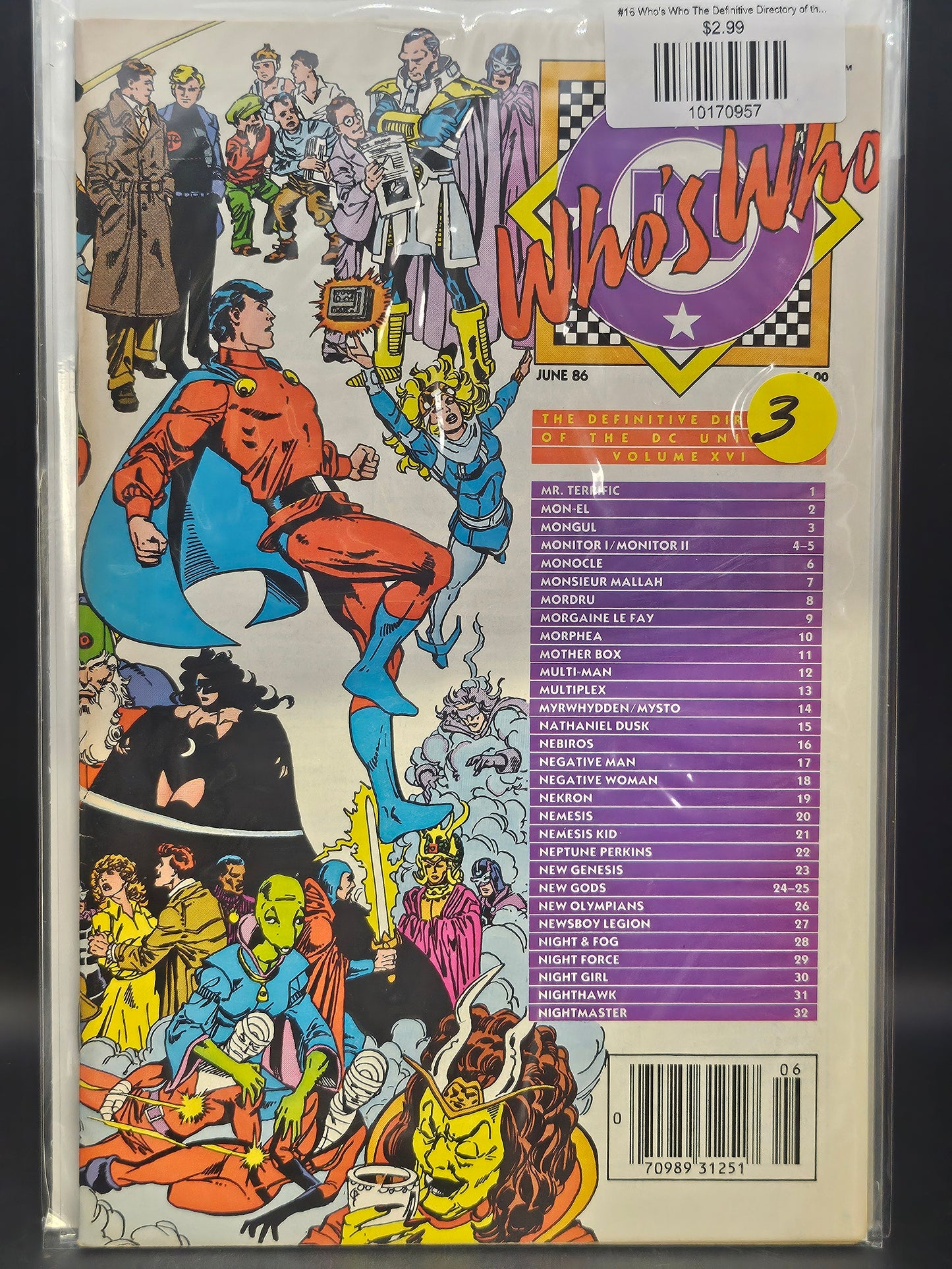 #16 Who's Who The Definitive Directory of the DC Universe (1985)