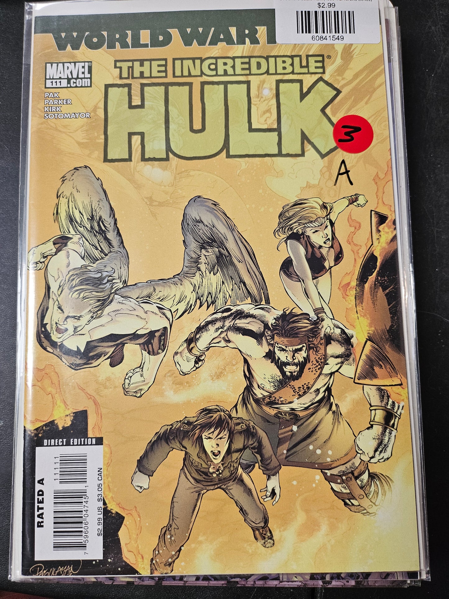 #111A Incredible Hulk (1999 Marvel 2nd Series)