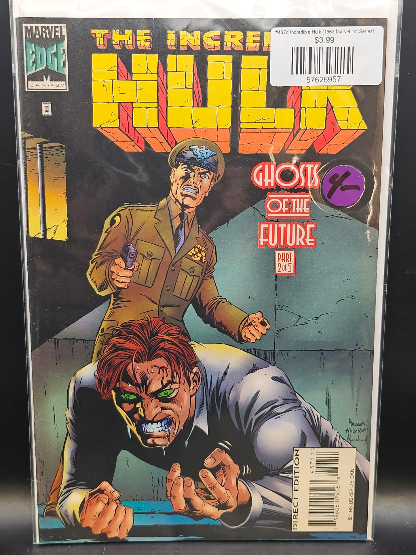 #437d Incredible Hulk (1962 Marvel 1st Series)