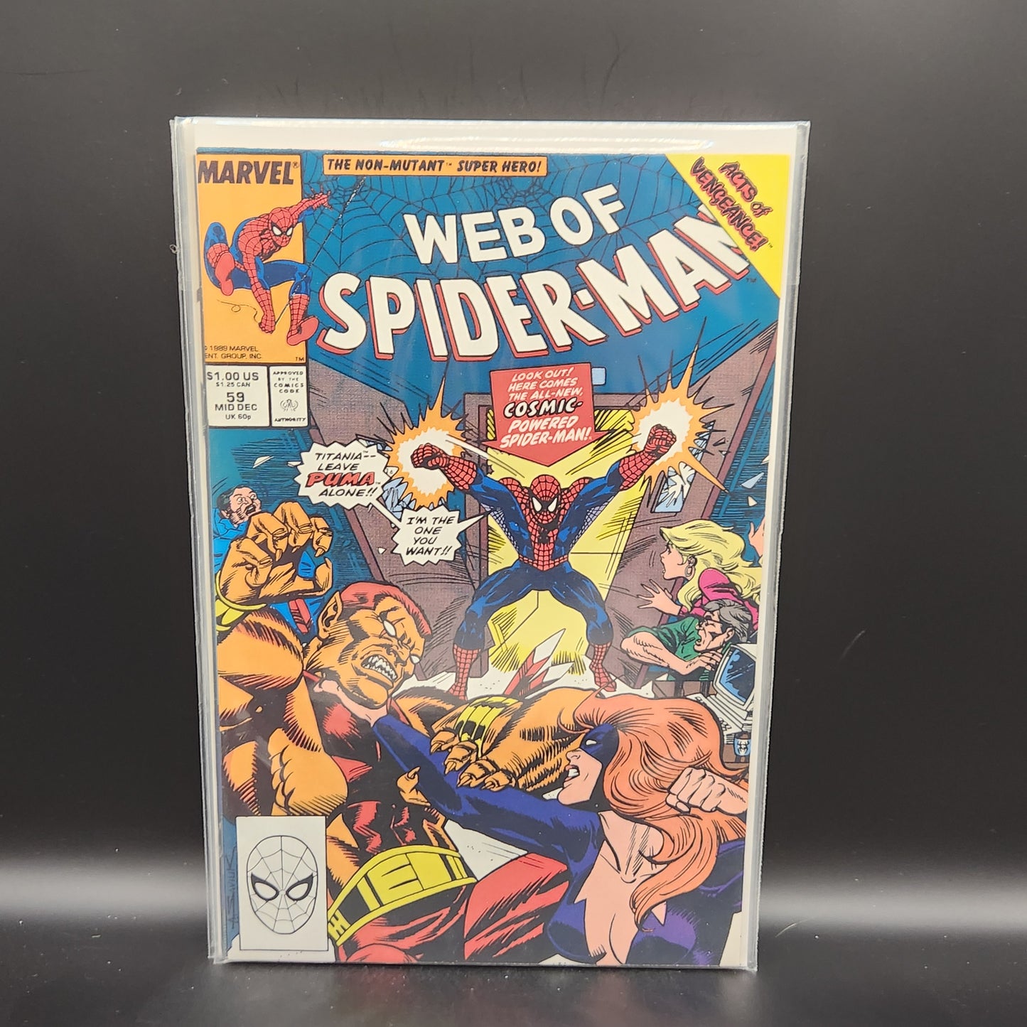 #59D Web of Spider-Man (1985 1st Series)