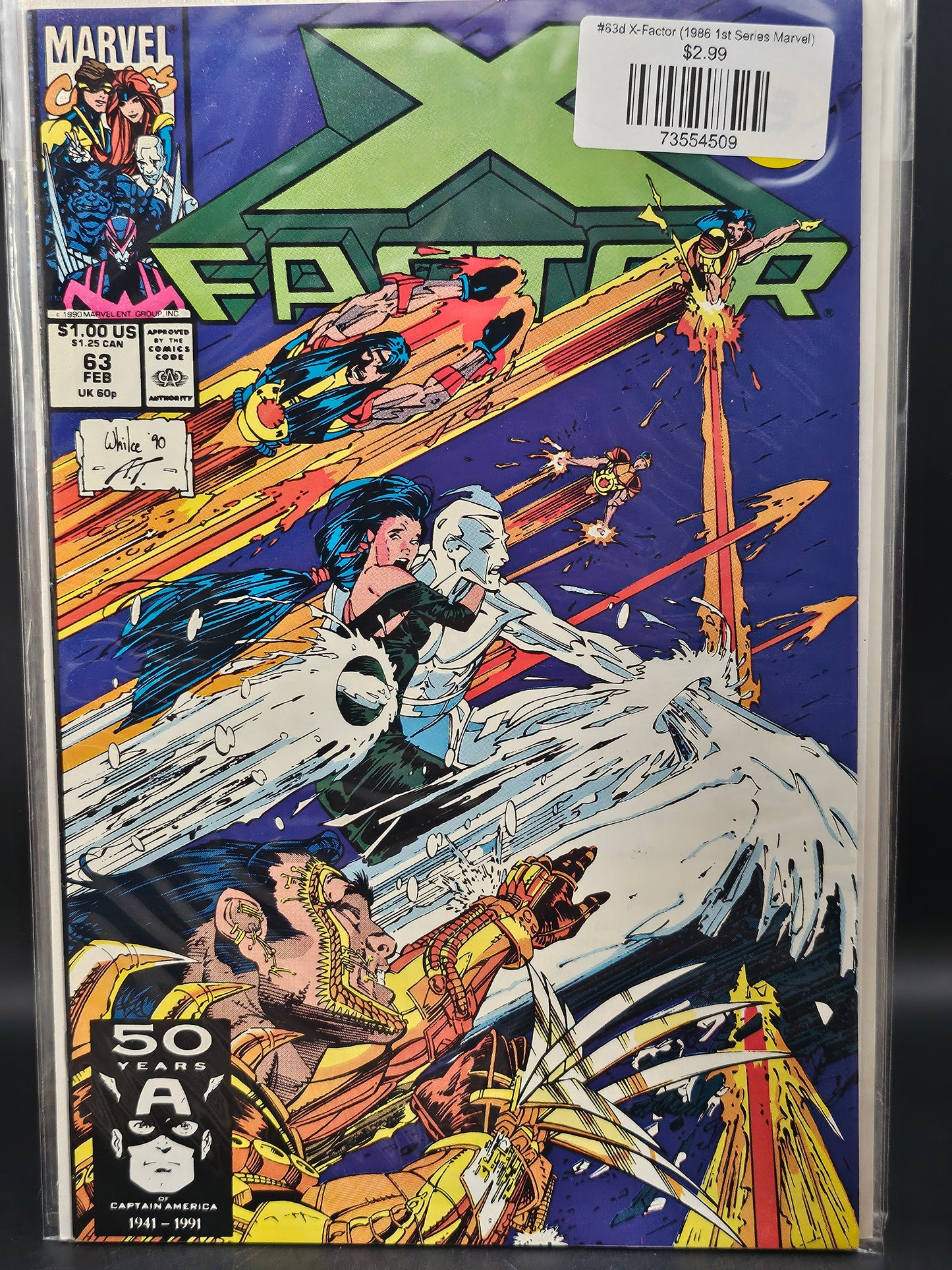 #63d X-Factor (1986 1st Series Marvel)
