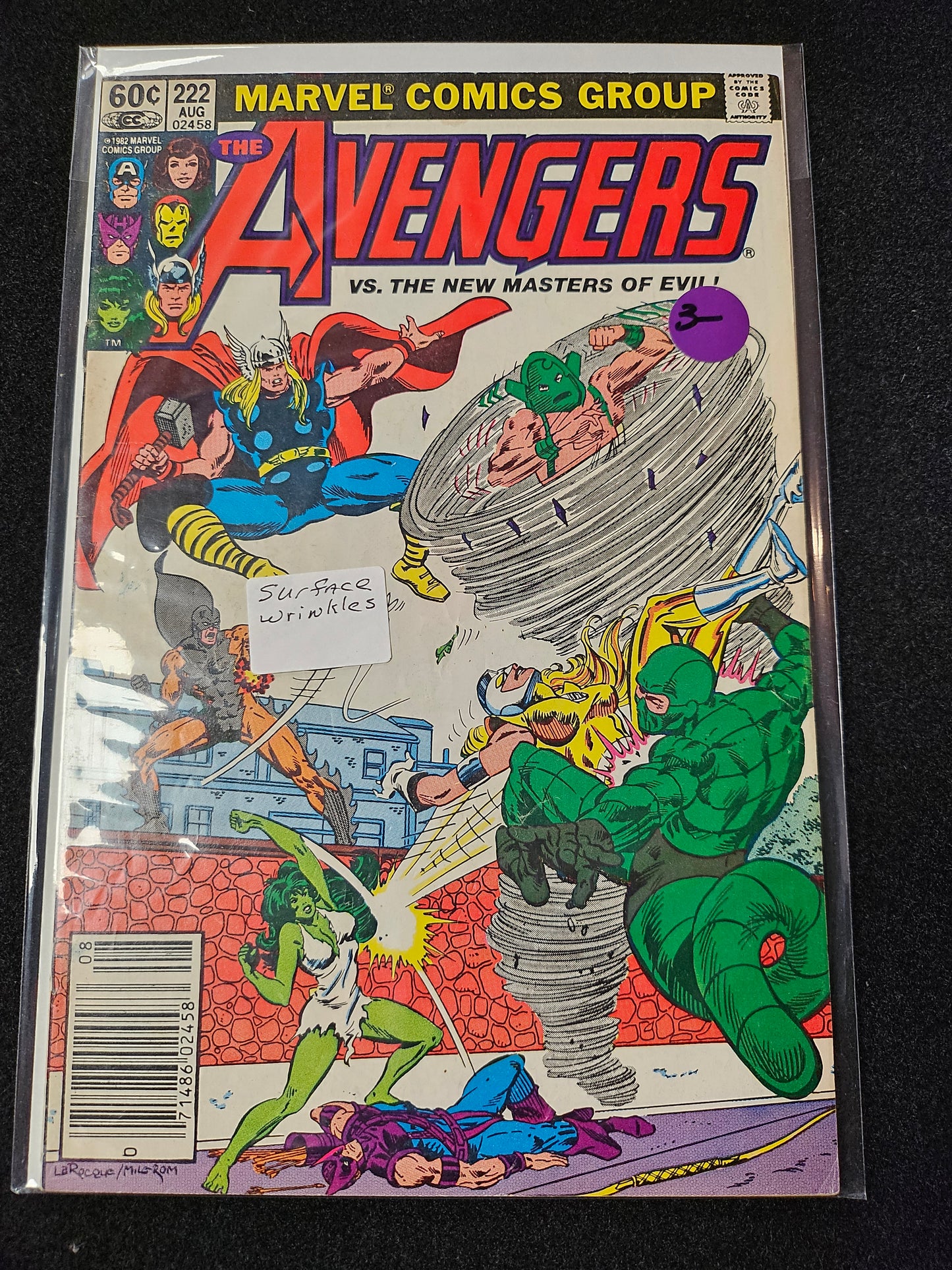 Avengers – Marvel Comics – (1963–1999) – Volume 1 – #222