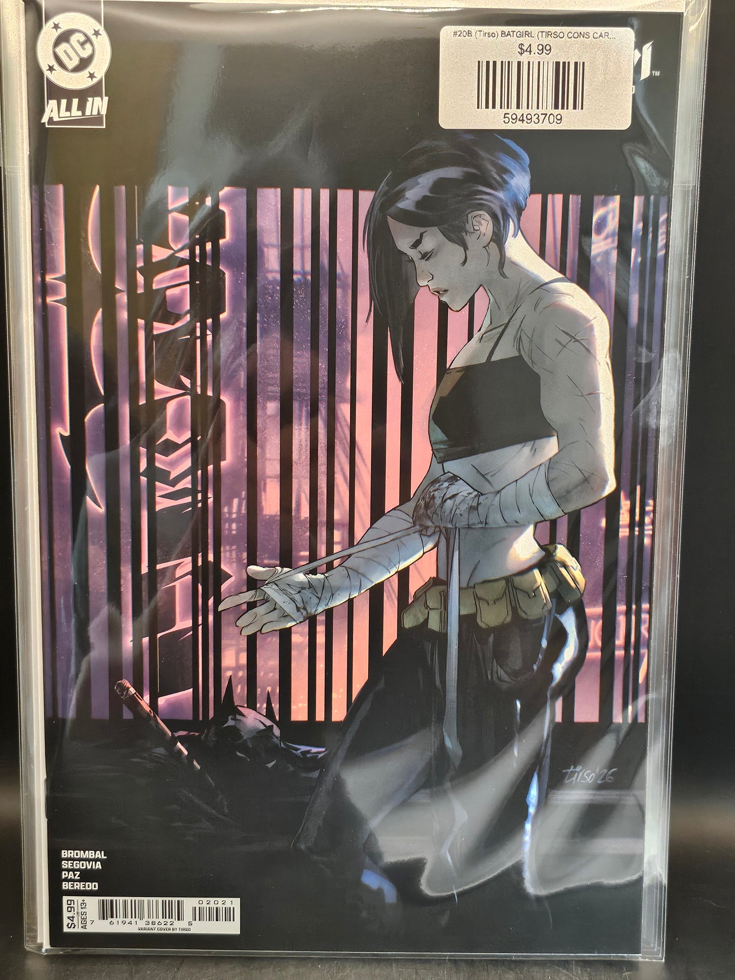 #20B (Tirso) BATGIRL (TIRSO CONS CARD STOCK VAR)