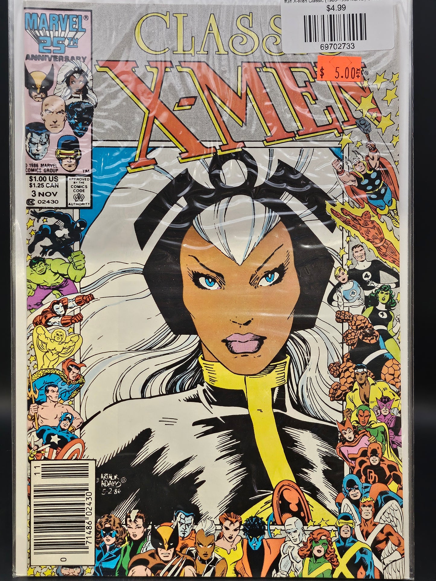 #3n X-Men Classic (1986-1995 Marvel) Classic X-Men
