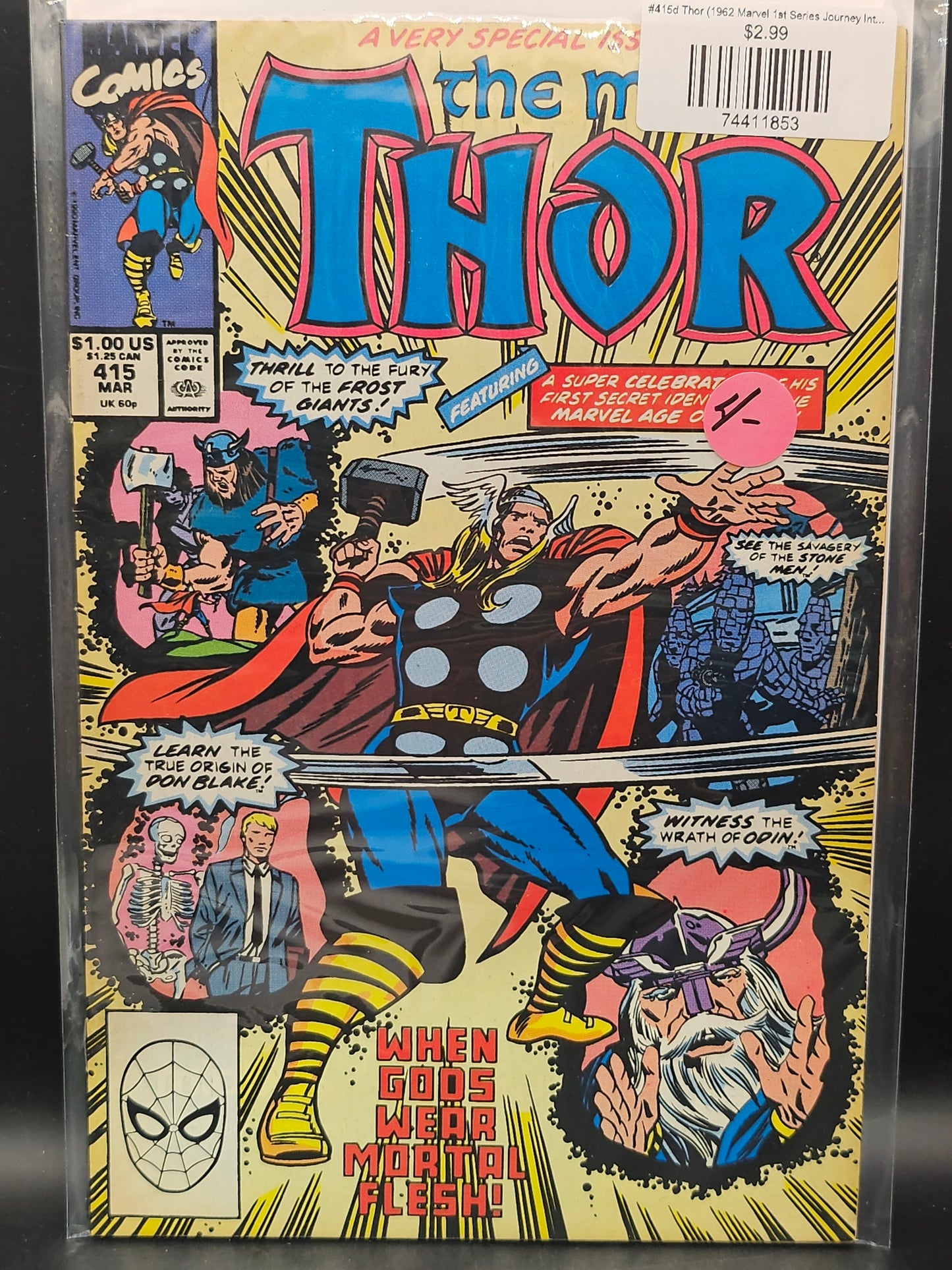 #415d Thor (1962 Marvel 1st Series Journey Into Mystery)