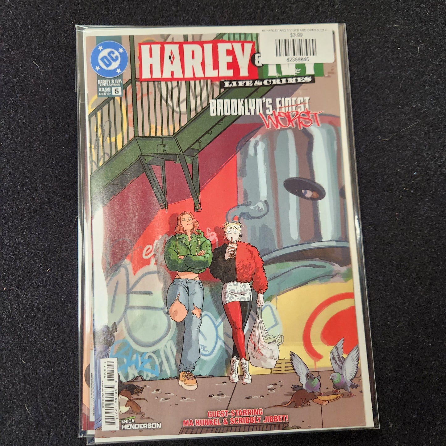 #5 HARLEY AND IVY LIFE AND CRIMES ((of 6) Cvr a Erica Henderson)