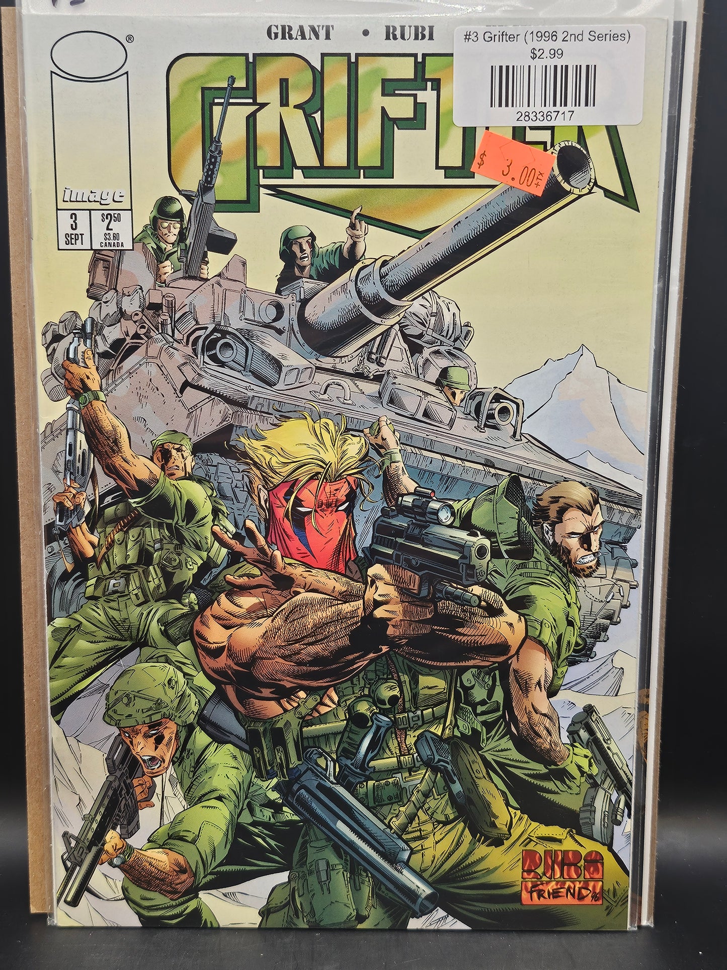 #3 Grifter (1996 2nd Series)