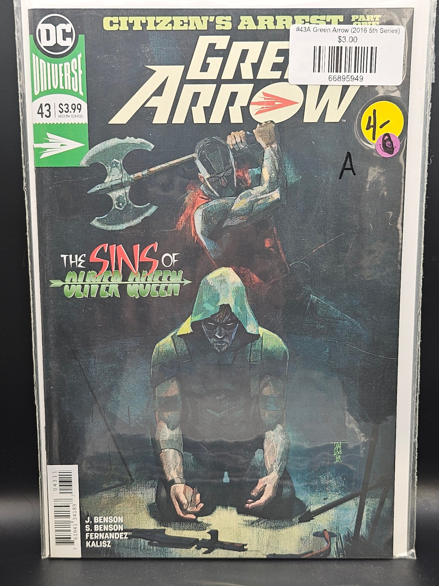 #43A Green Arrow (2016 5th Series)