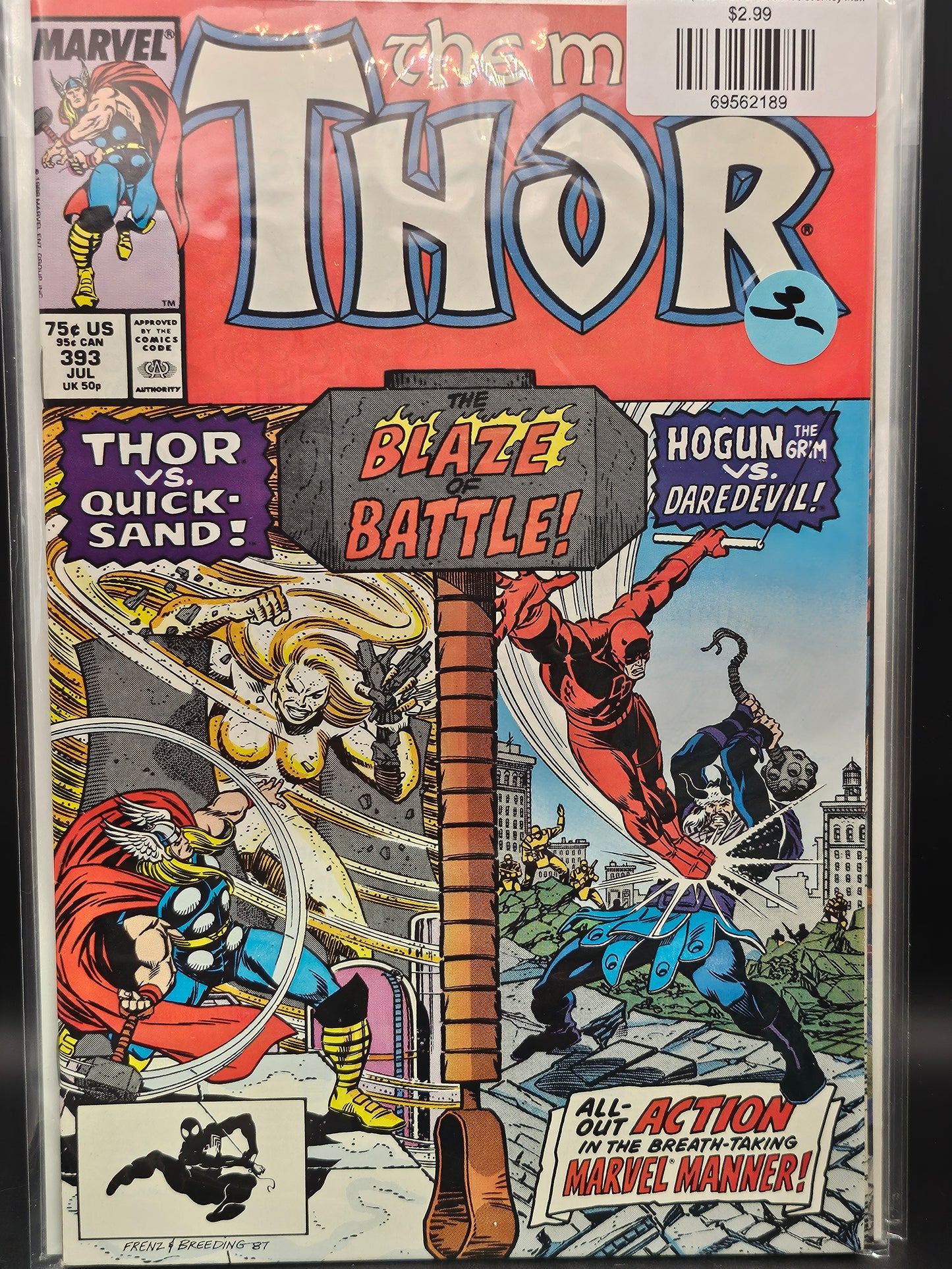 #393d Thor (1962 Marvel 1st Series Journey Into Mystery)