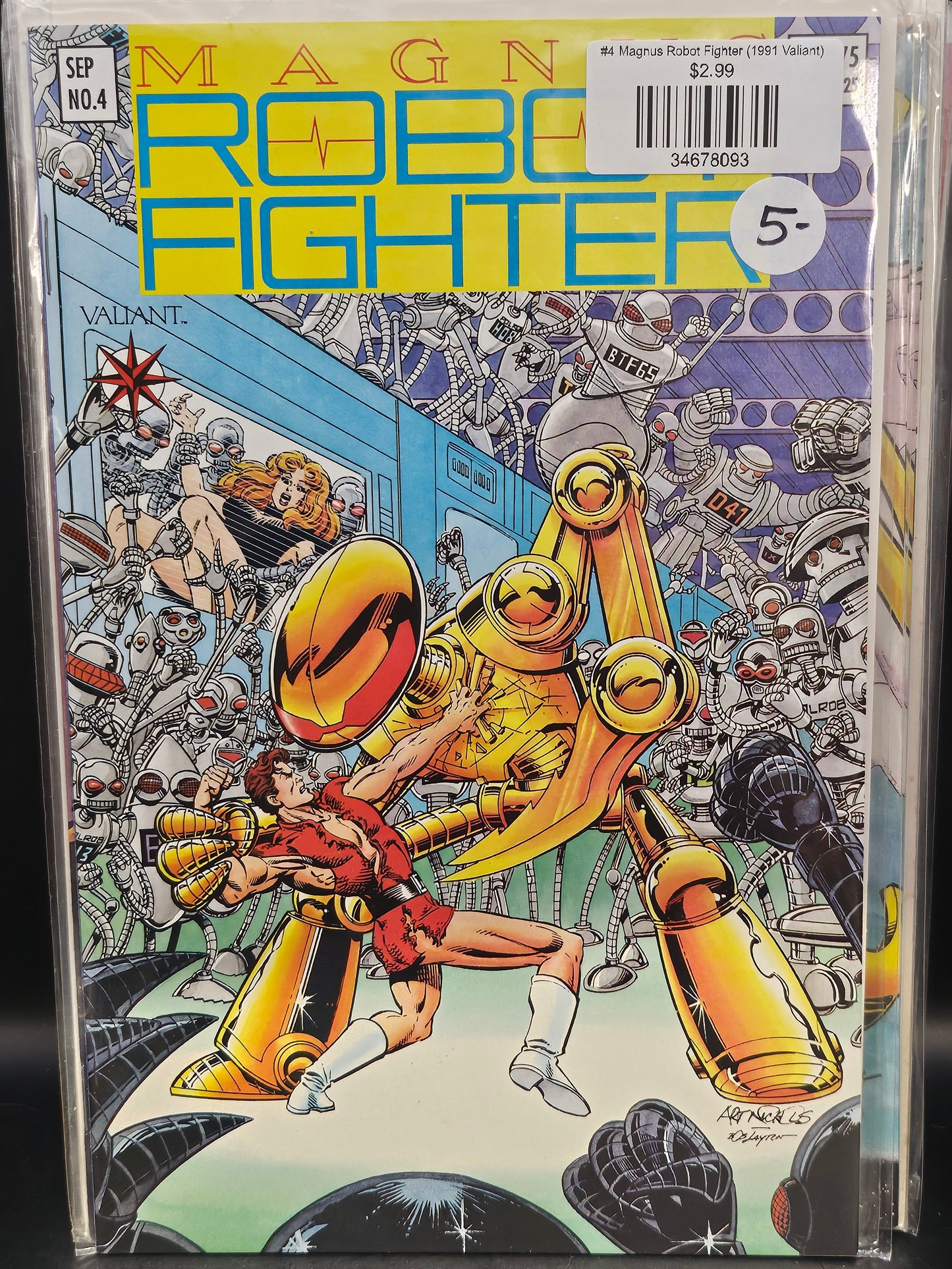 #4 Magnus Robot Fighter (1991 Valiant)