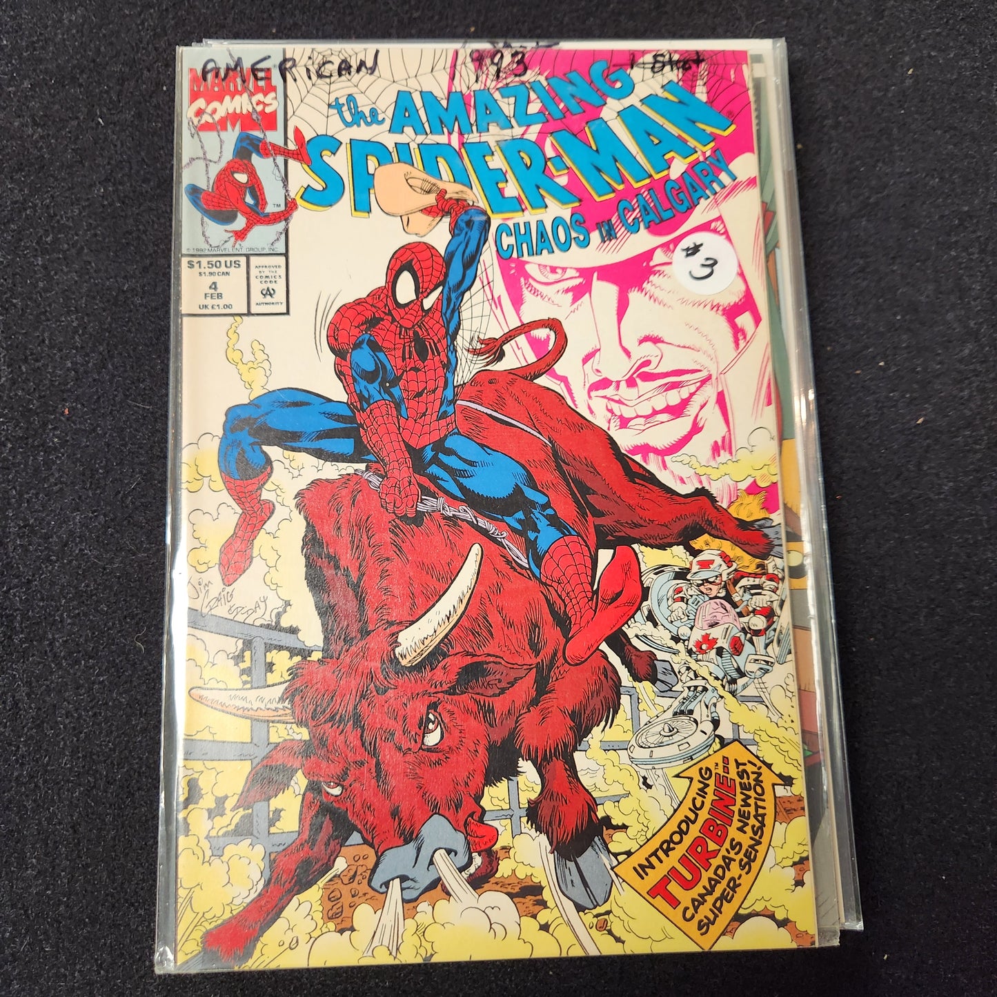 Amazing Spider-Man: Chaos in Calgary – Marvel Comics – (1992) – Volume 1 – #4 – ONE SHOT