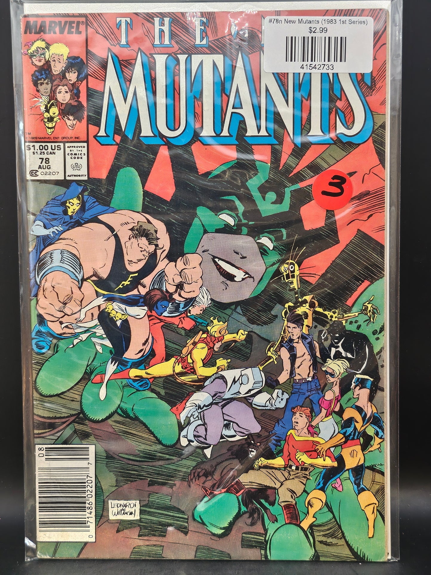 #78n New Mutants (1983 1st Series)