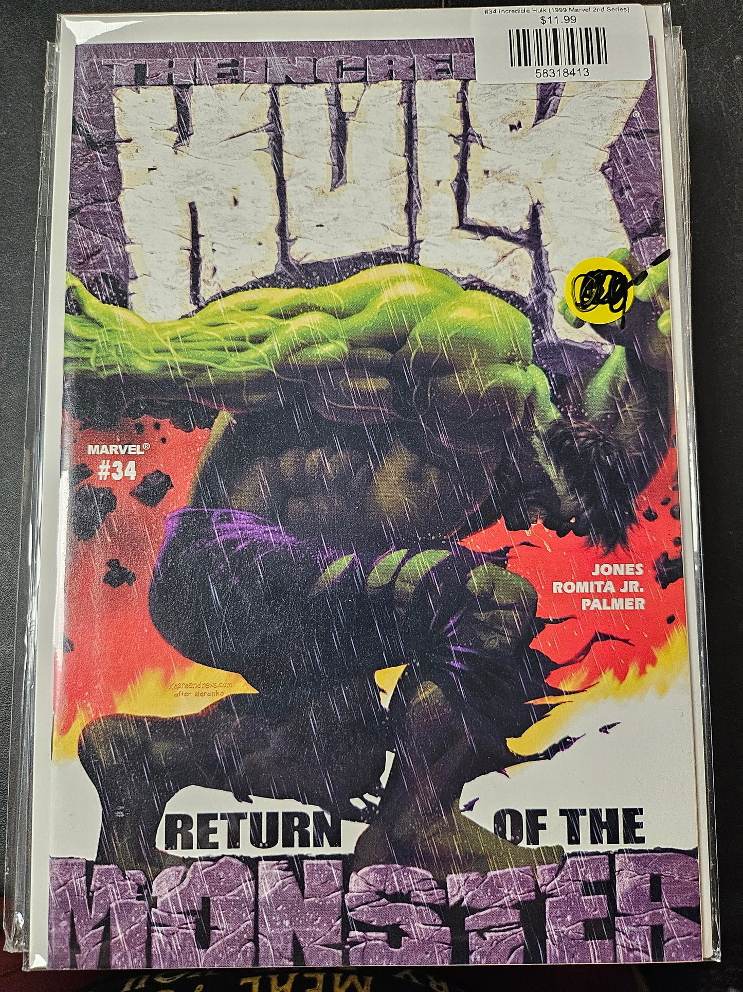 #34 Incredible Hulk (1999 Marvel 2nd Series)