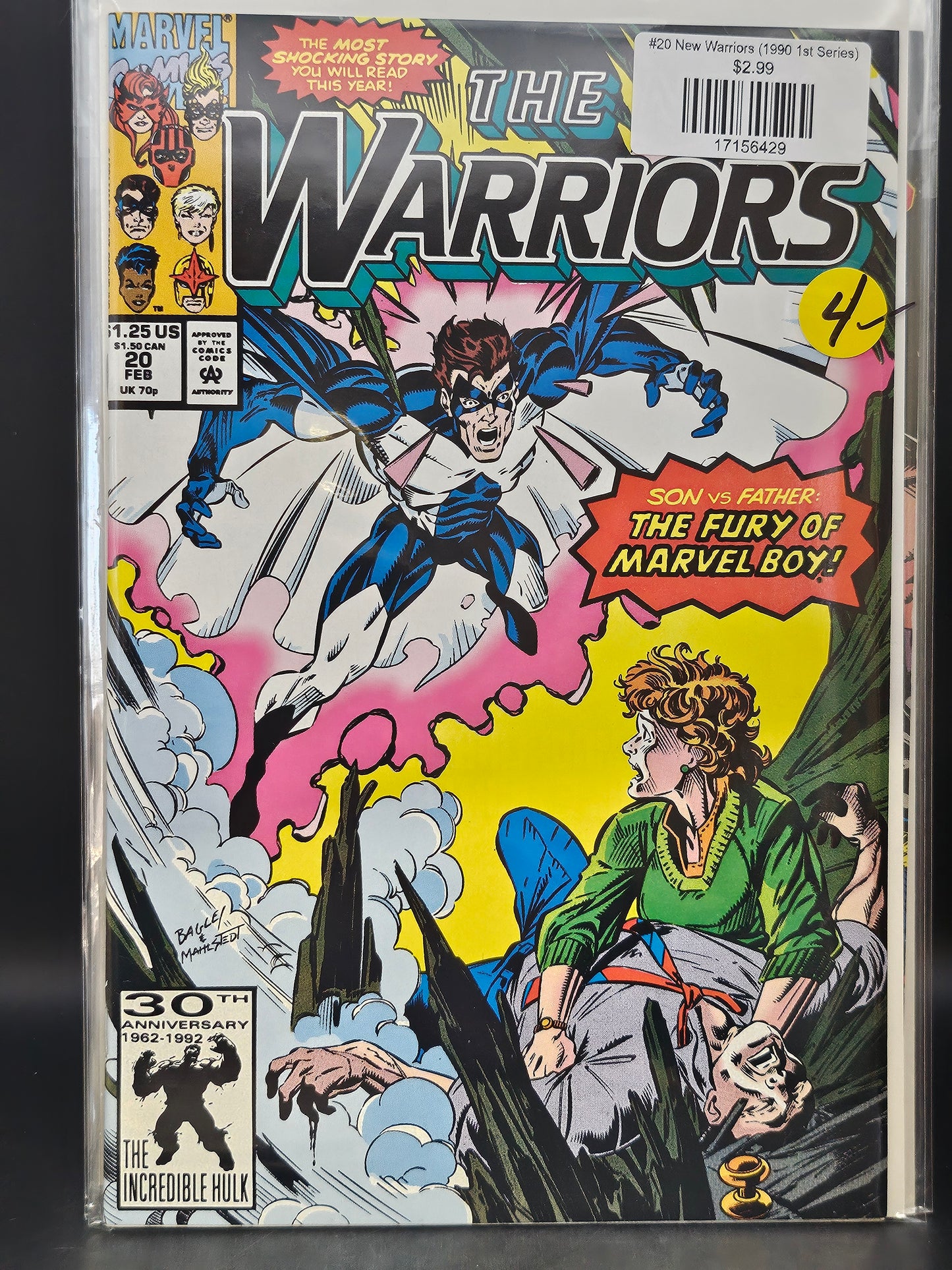 #20 New Warriors (1990 1st Series)